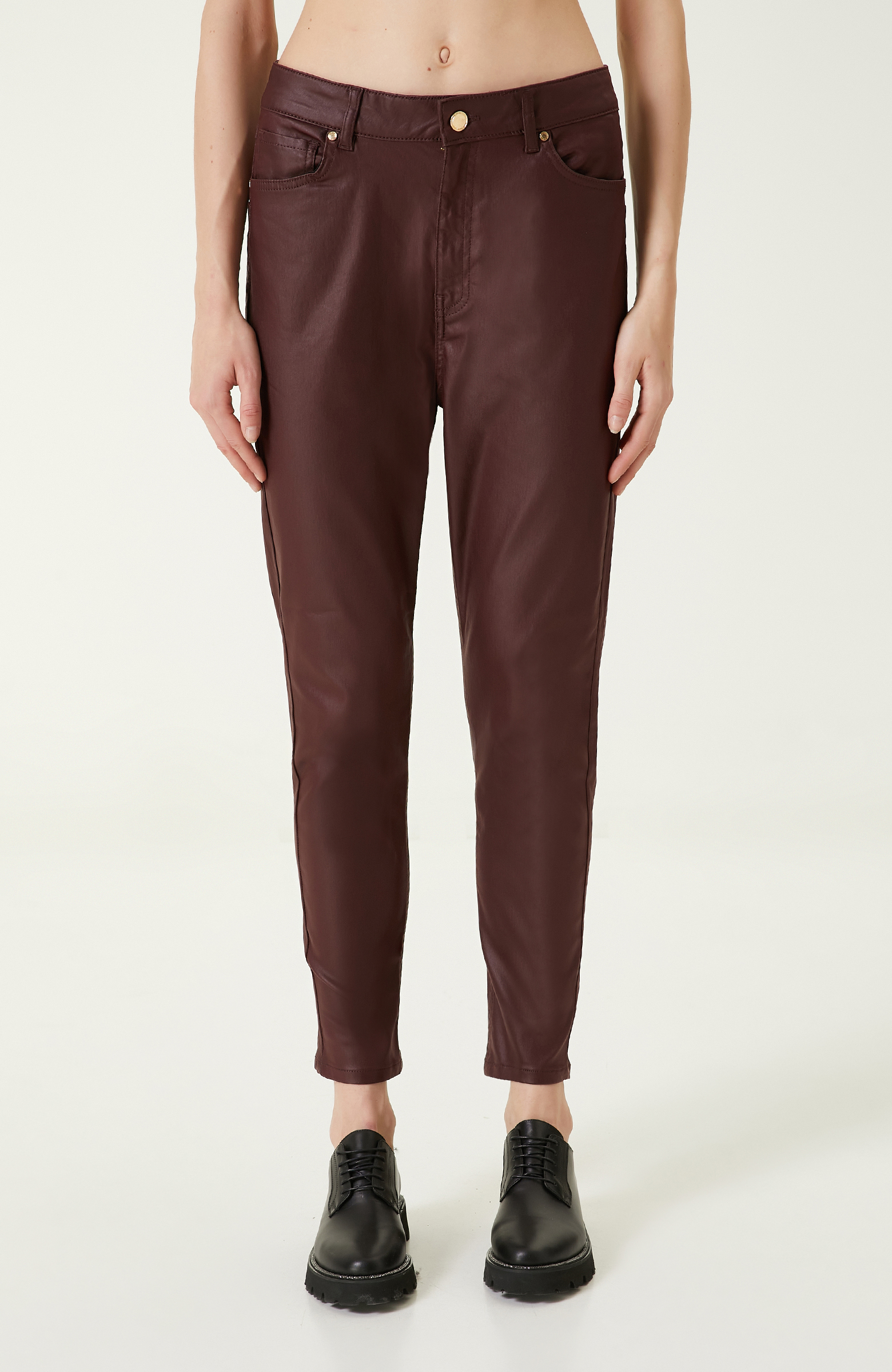 Bordo 5 Cepli Casual Pantolon