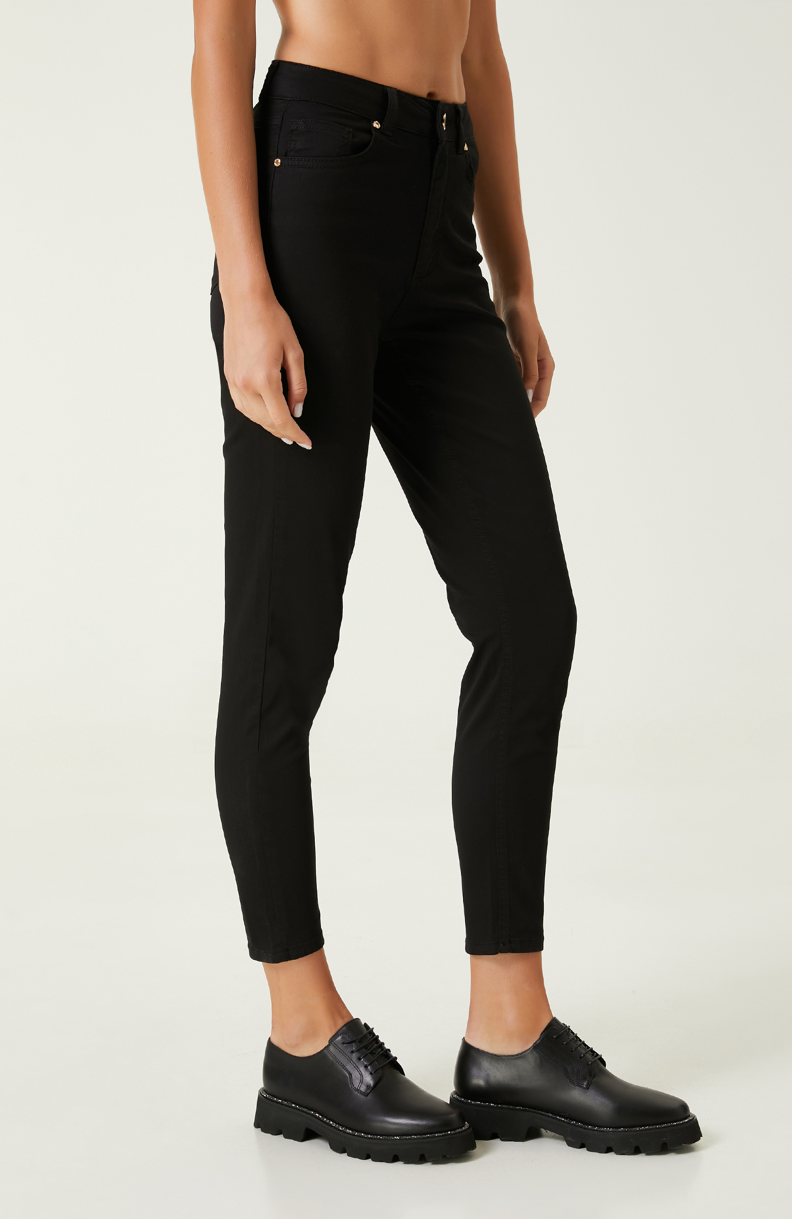 Siyah 5 Cepli Pantolon