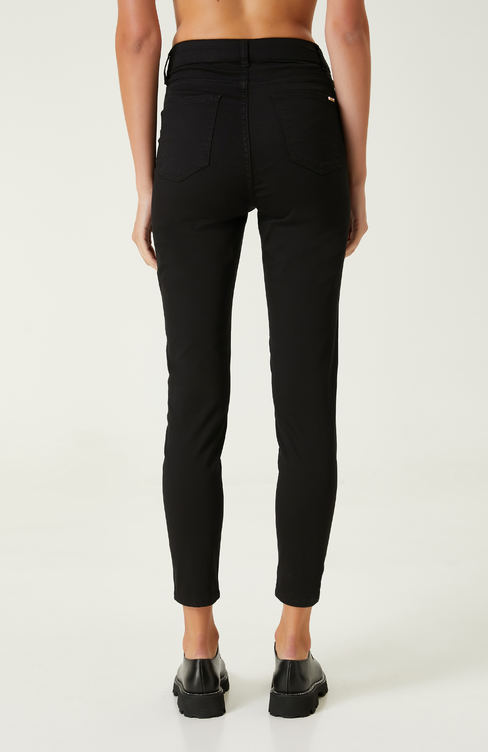 Siyah 5 Cepli Pantolon