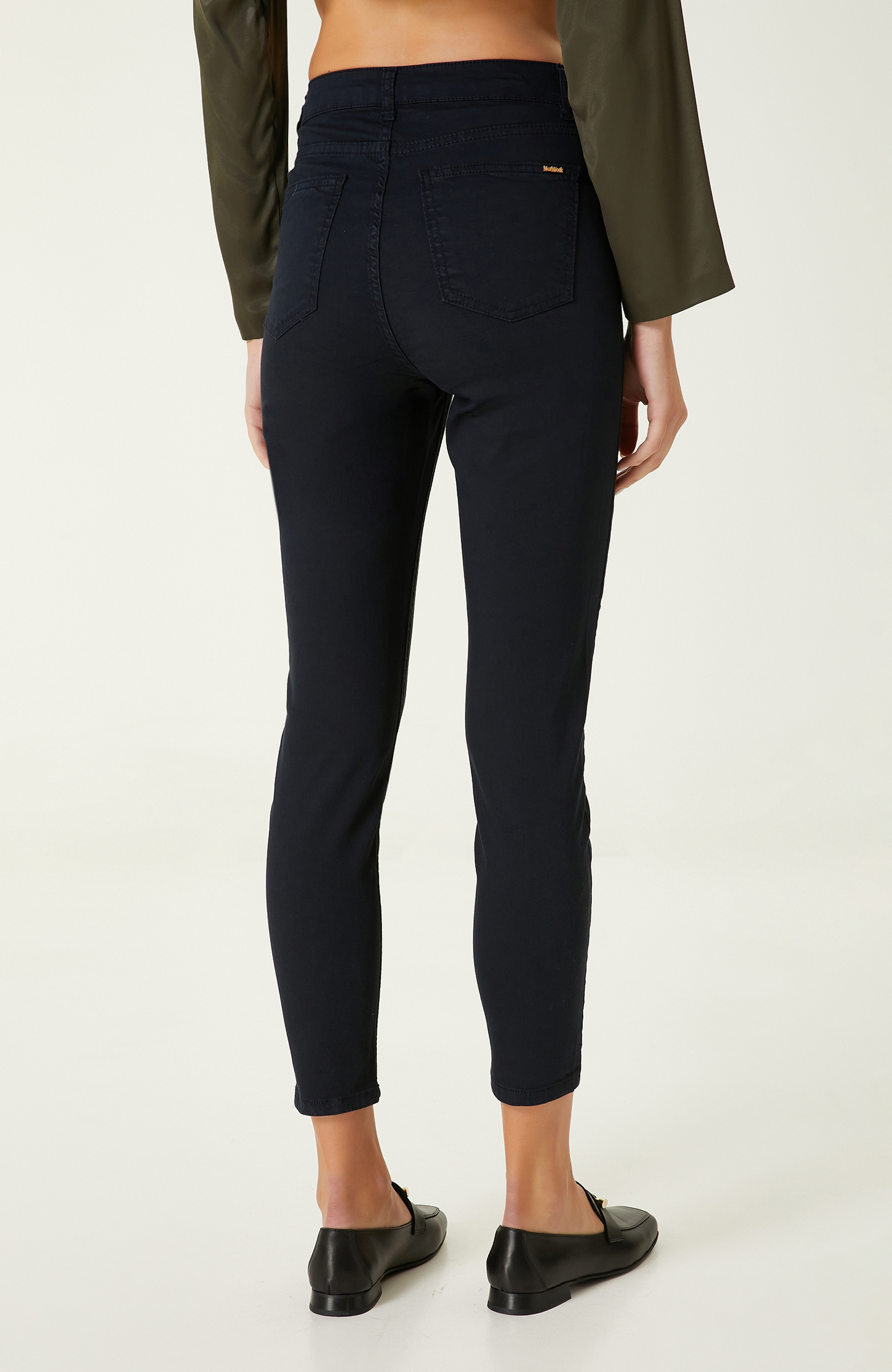 Lacivert Parça Boya Pantolon