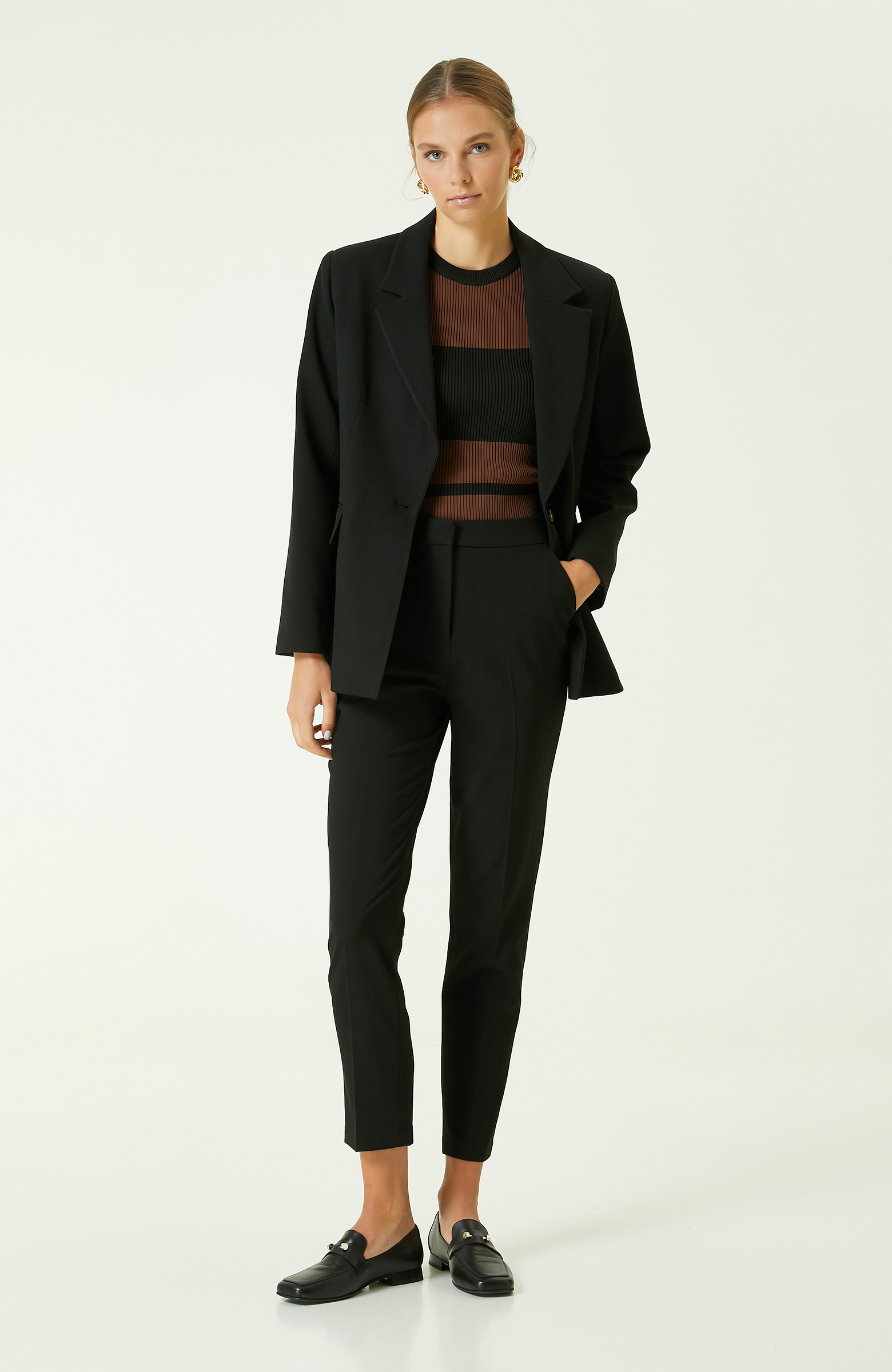 Siyah Jogger Pantolon