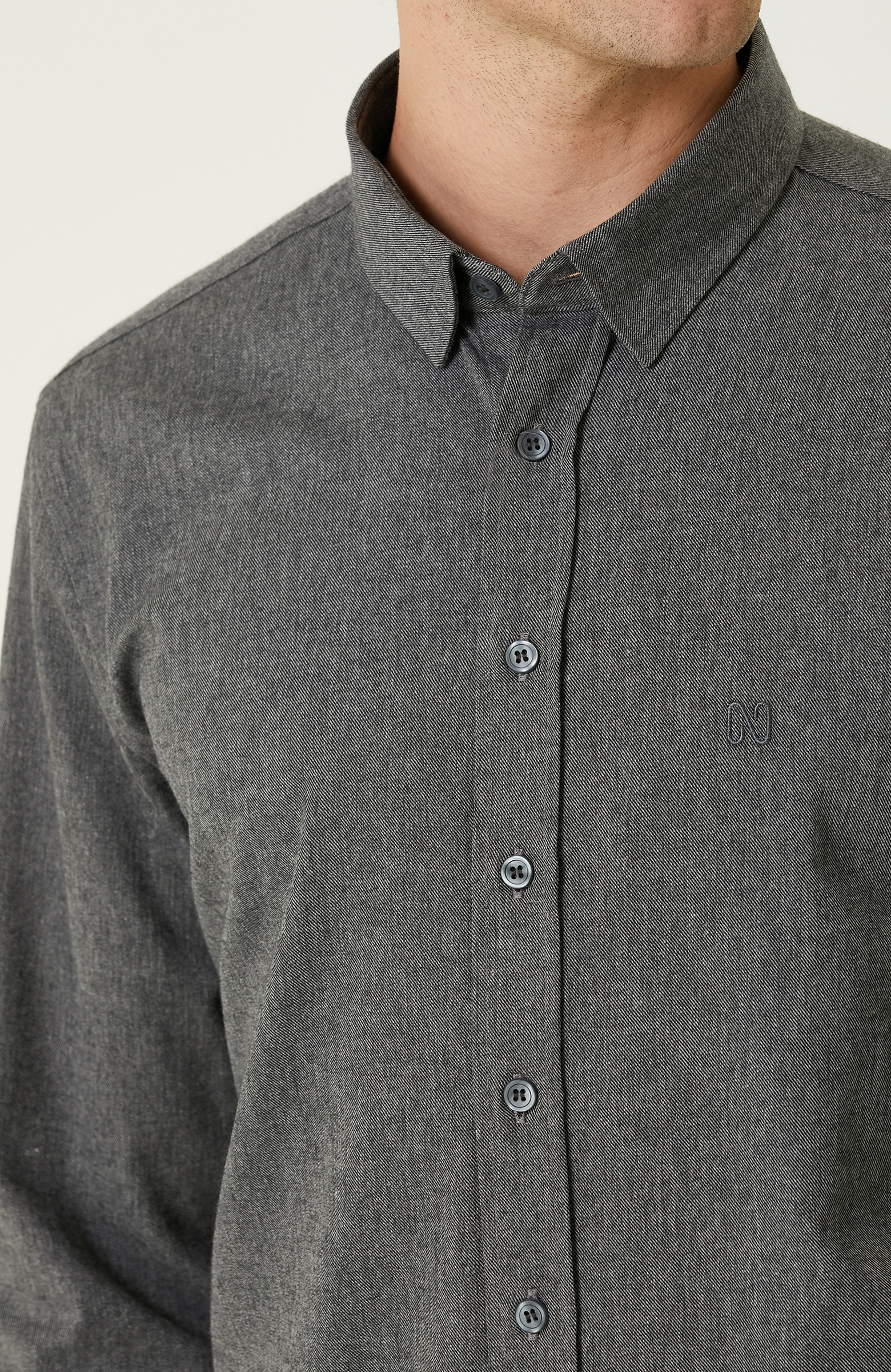 Antrasit Flanel Gömlek