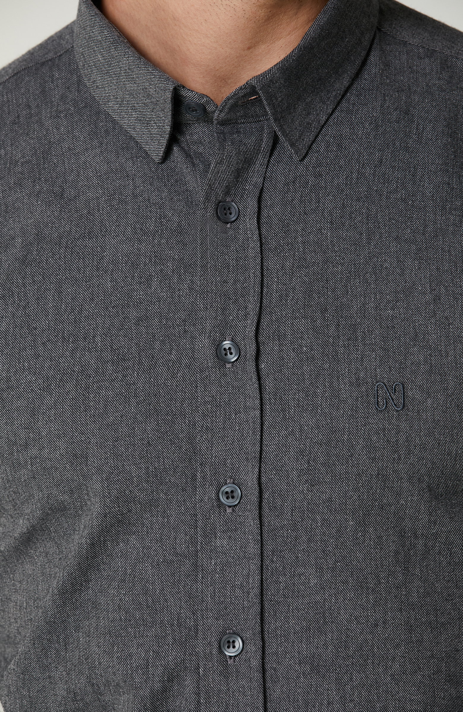Antrasit Flanel Gömlek
