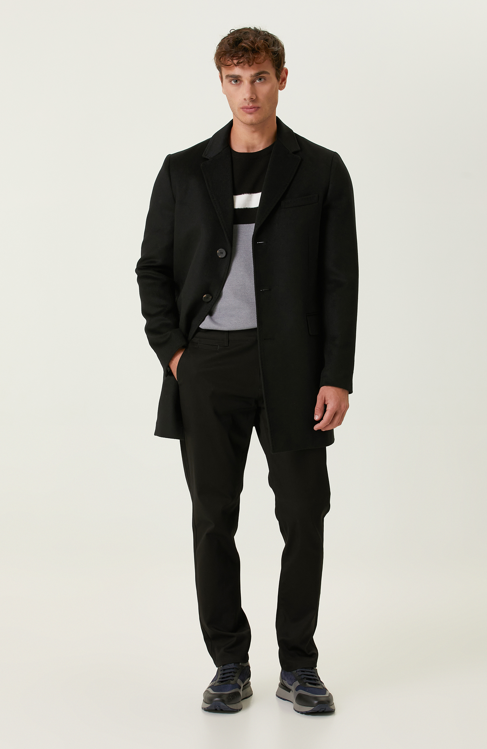 Siyah Chino Pantolon