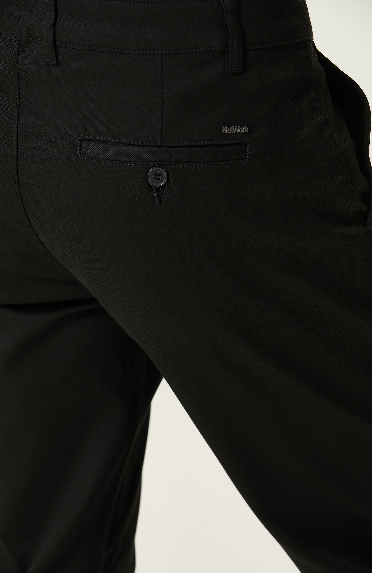 Siyah Chino Pantolon