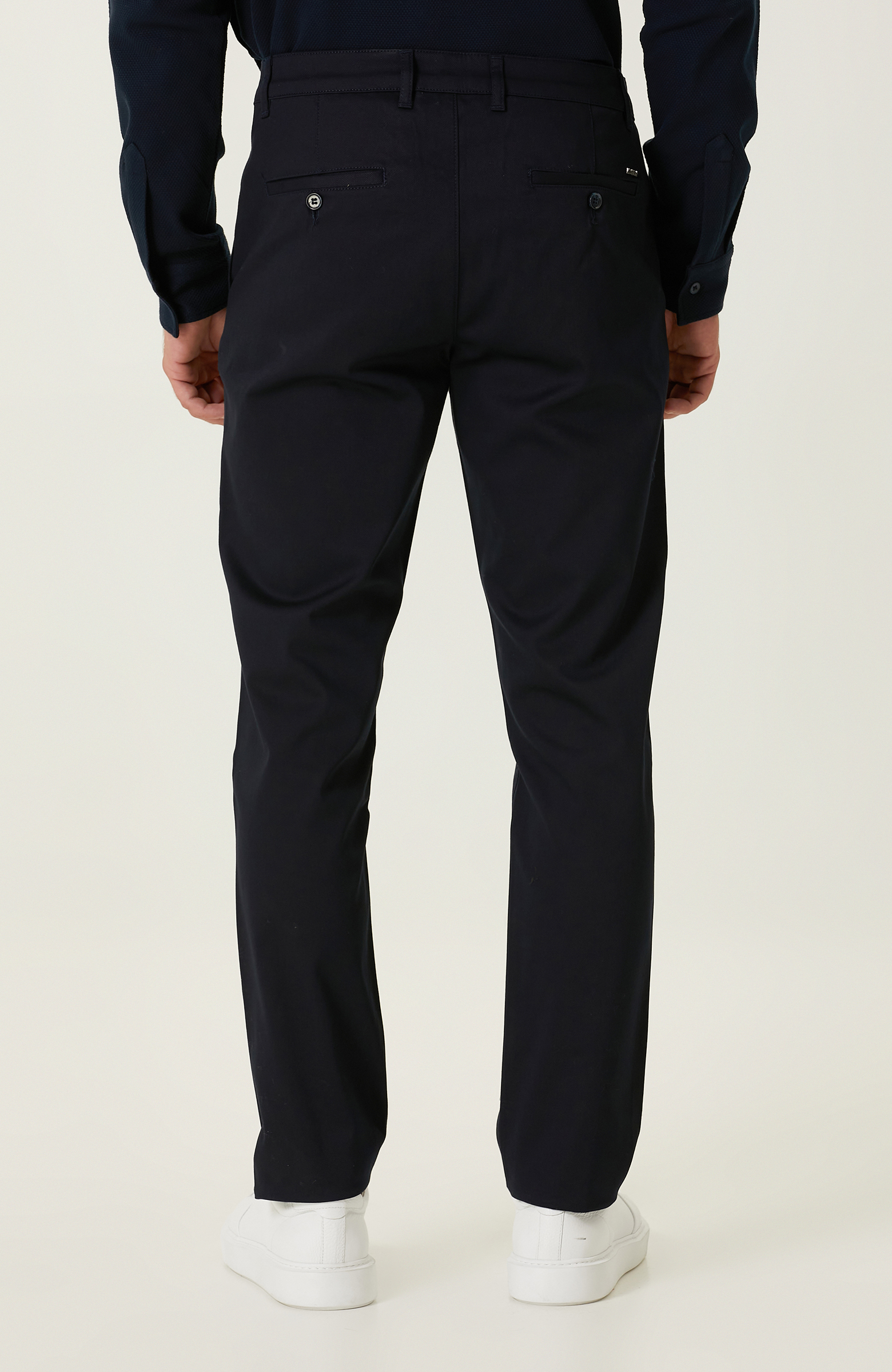 Lacivert Chino Pantolon