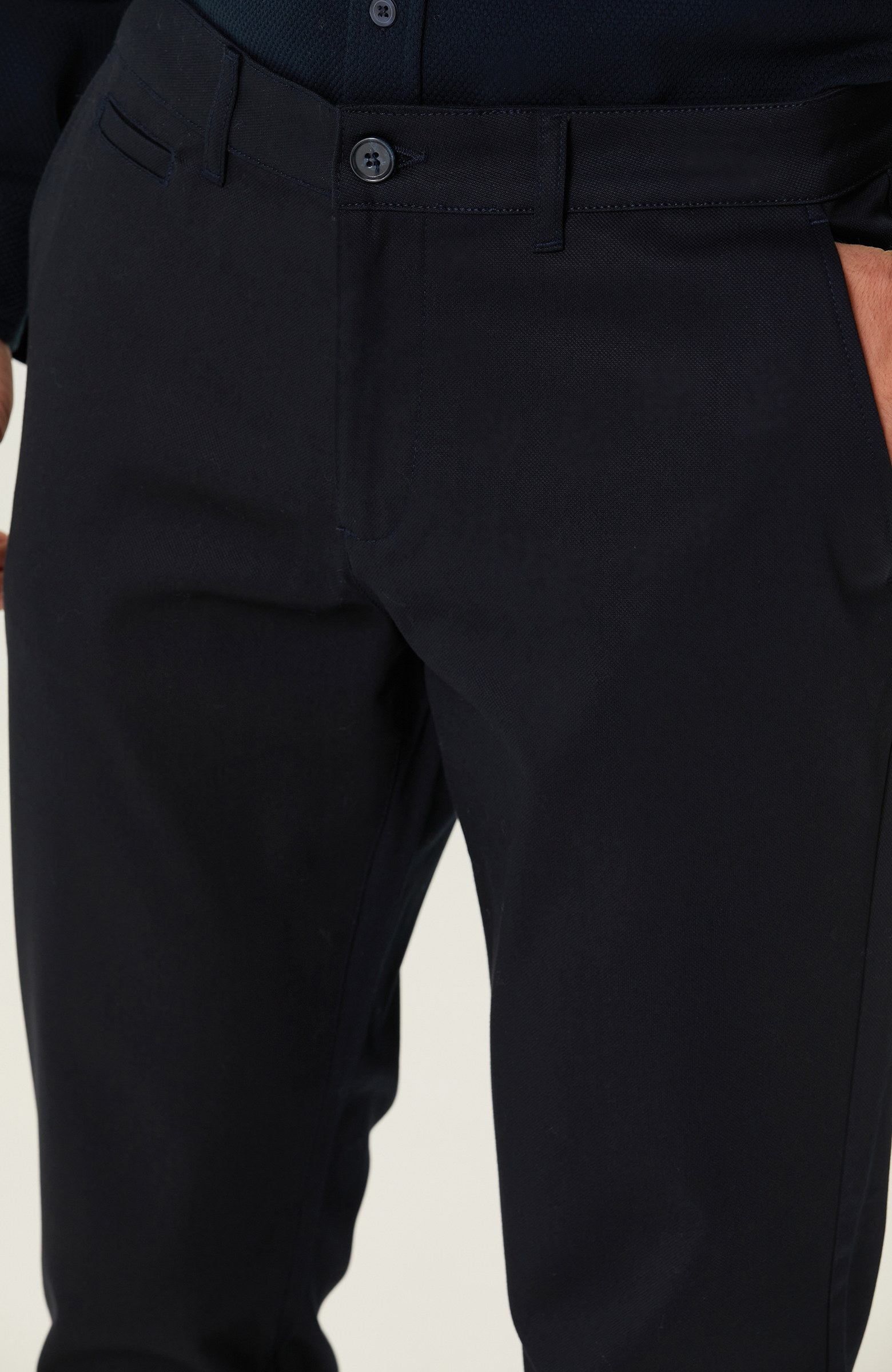 Lacivert Chino Pantolon