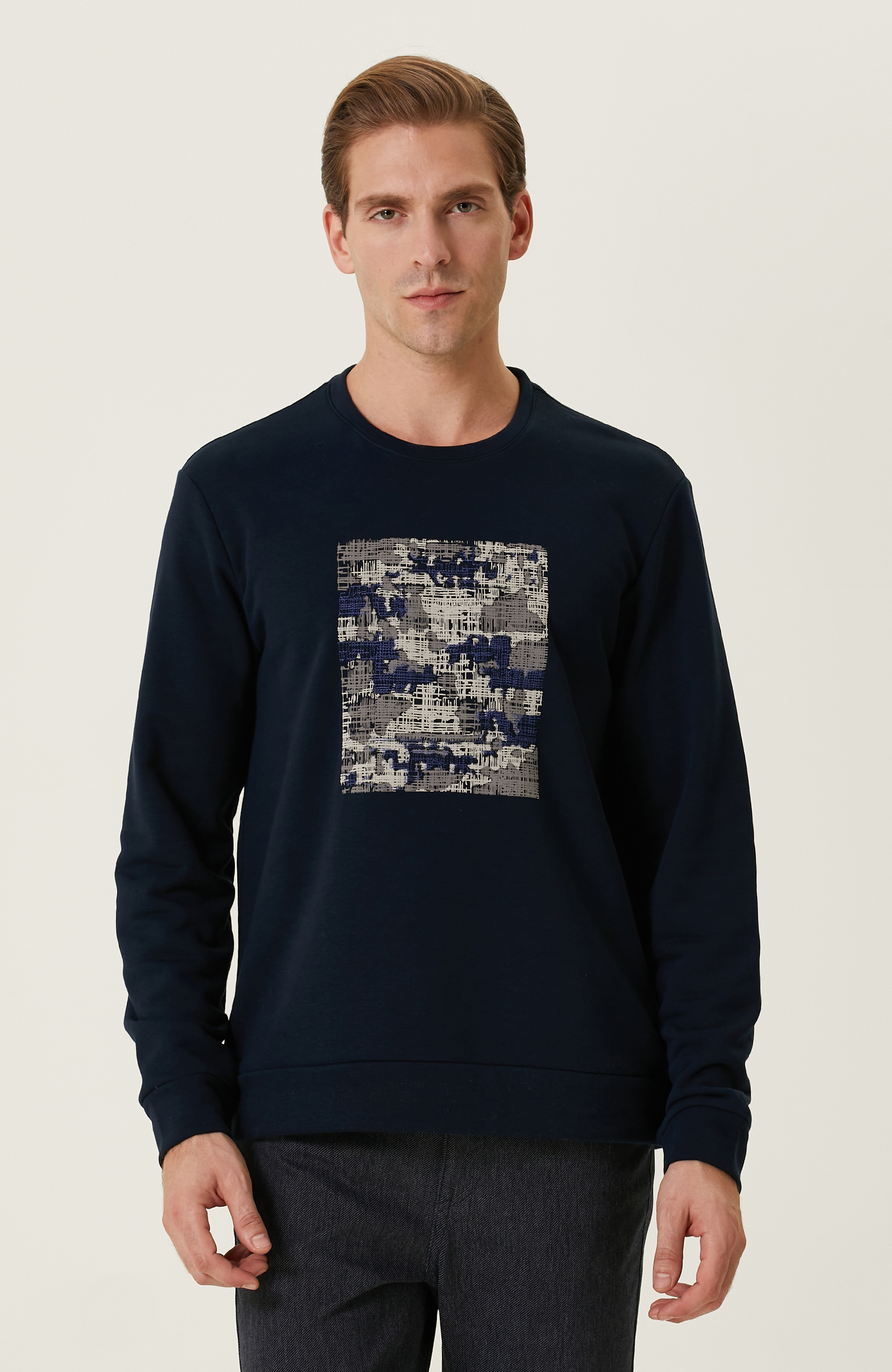 Lacivert Sweatshirt