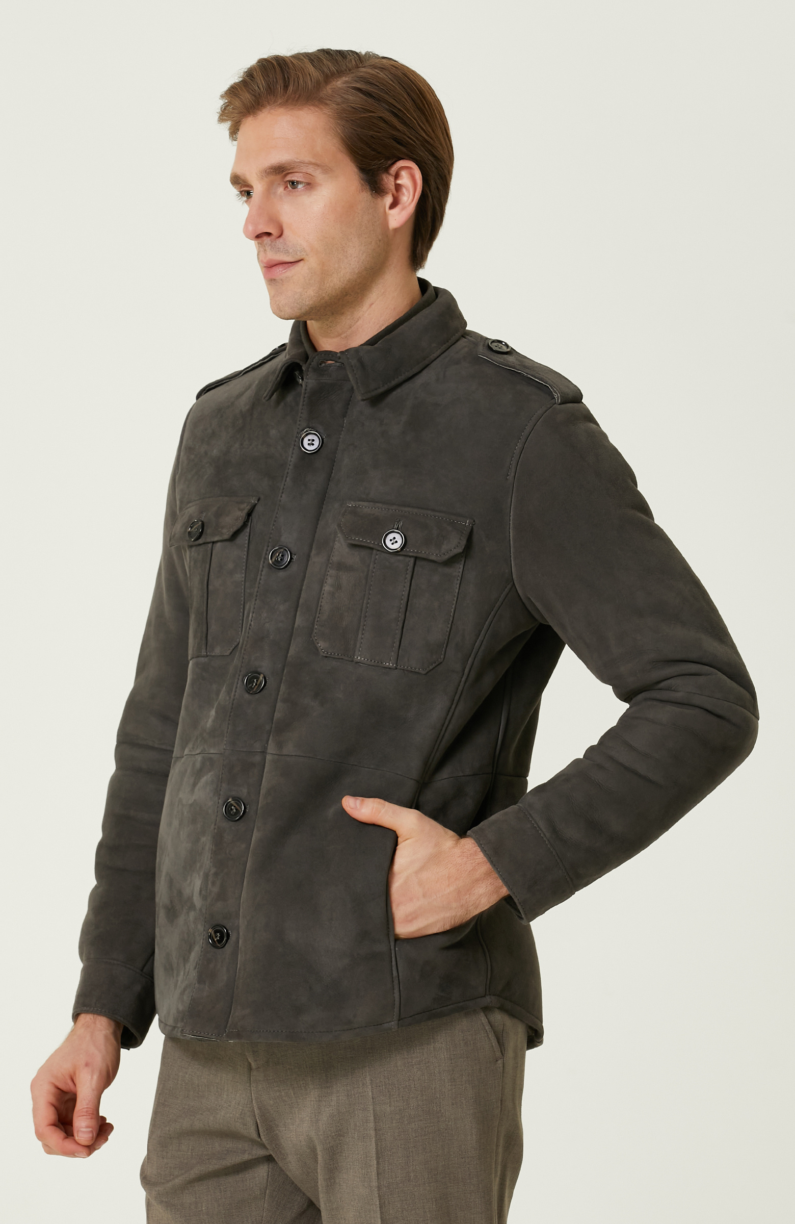 Mink Leather Coat