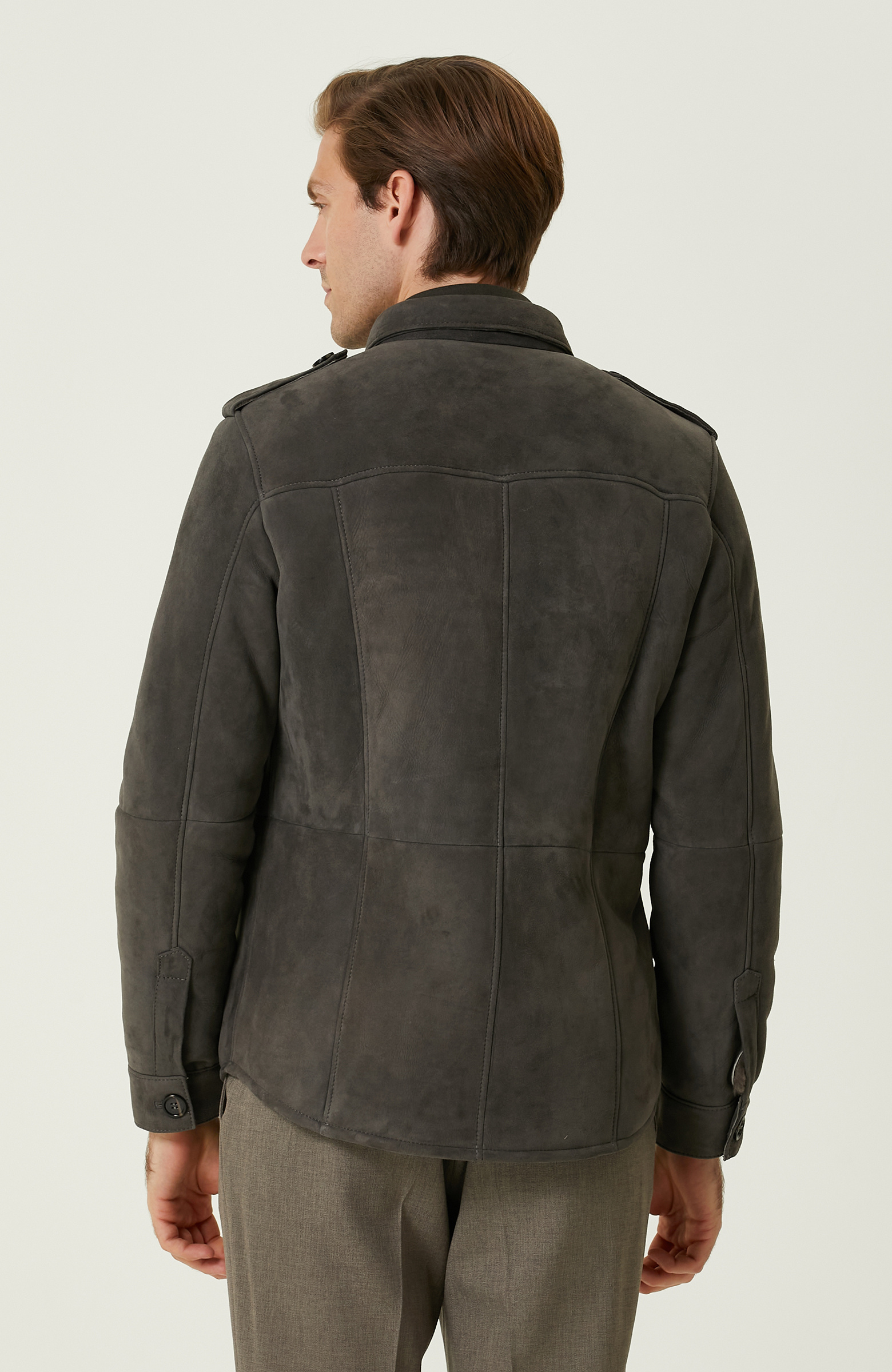 Mink Leather Coat