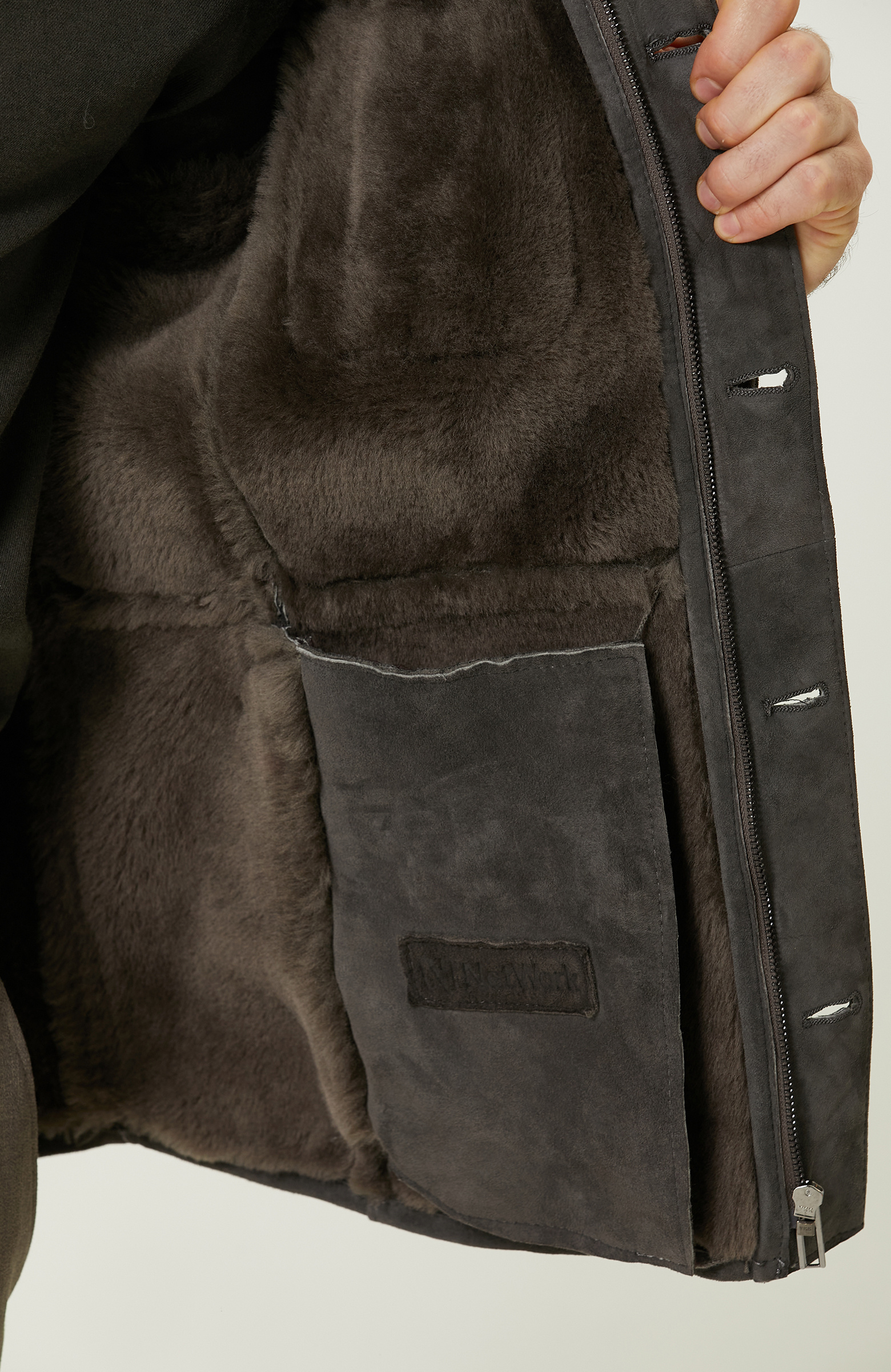 Mink Leather Coat