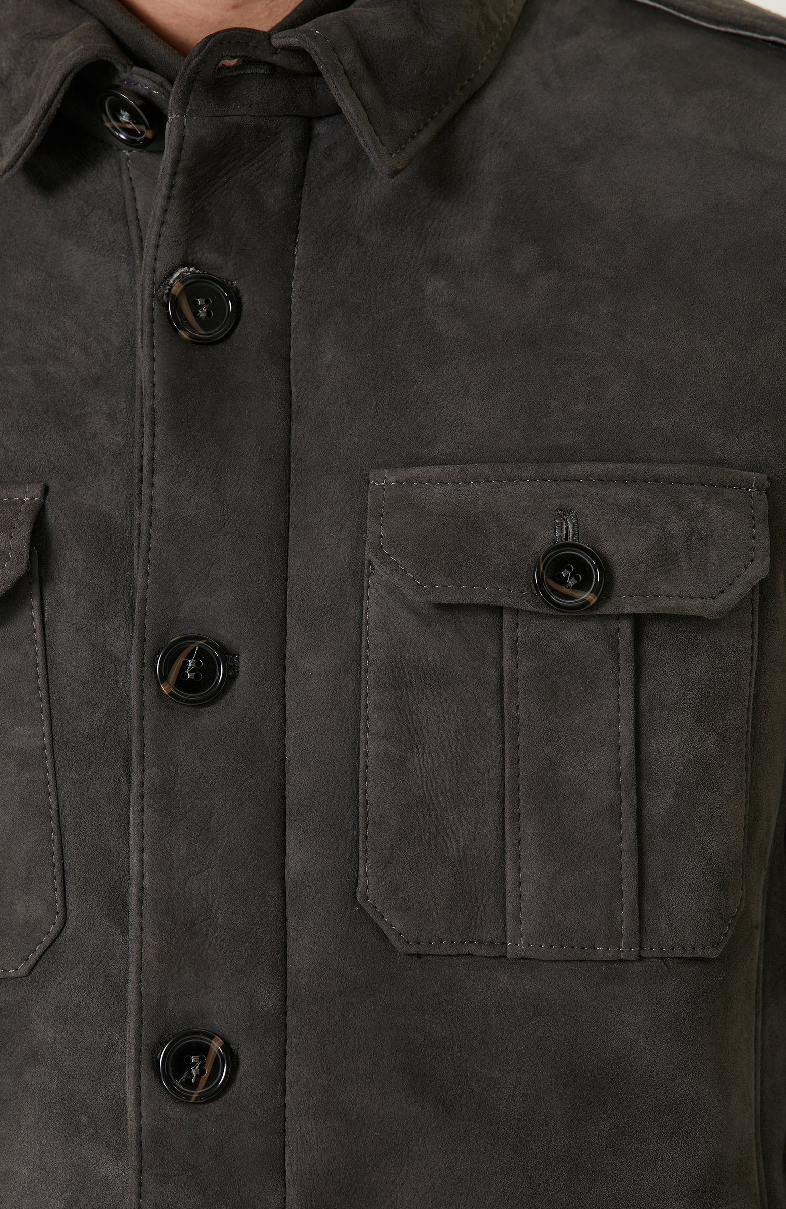 Mink Leather Coat