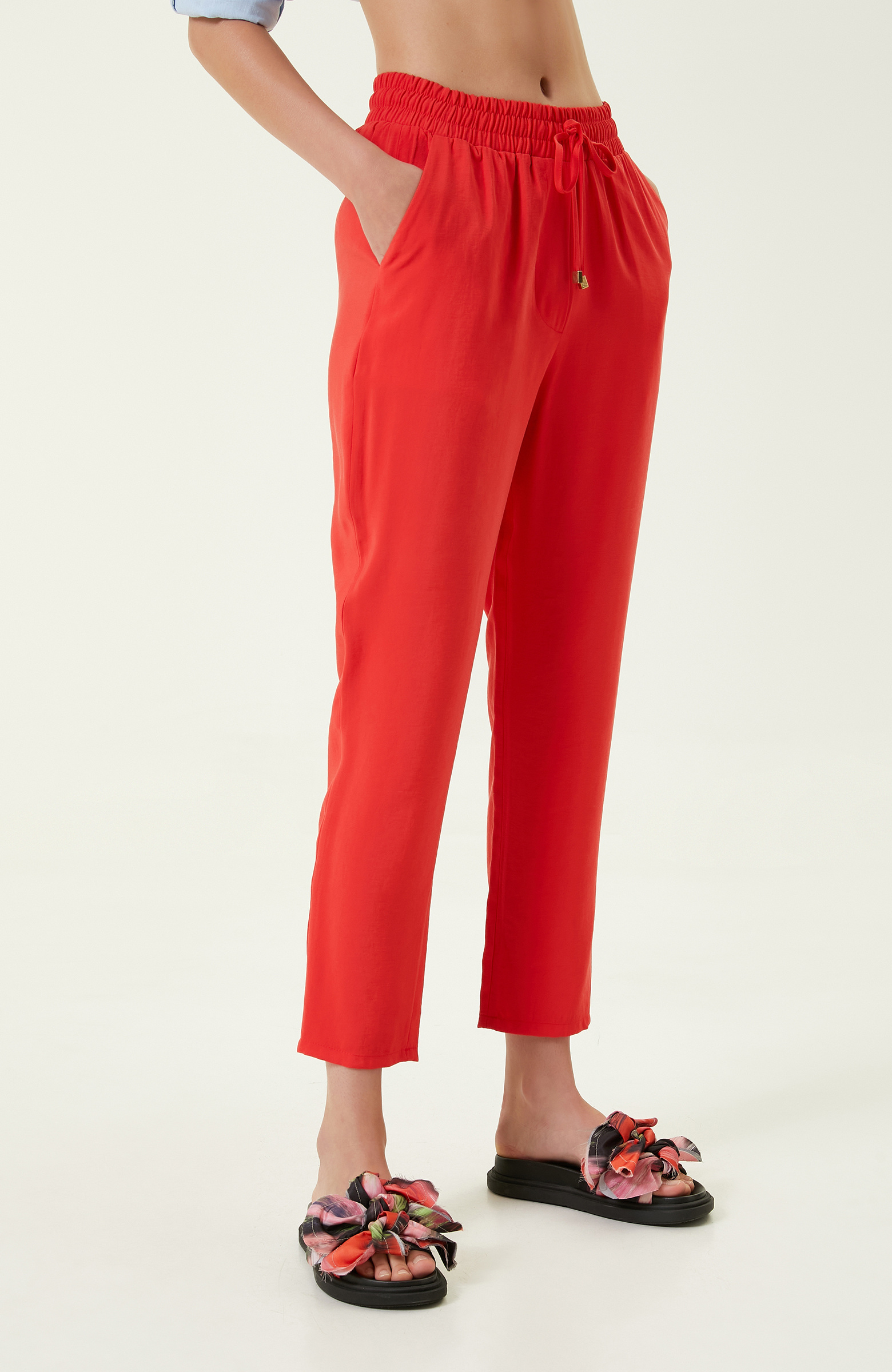 Nar Çiçeği Jogger Pantolon