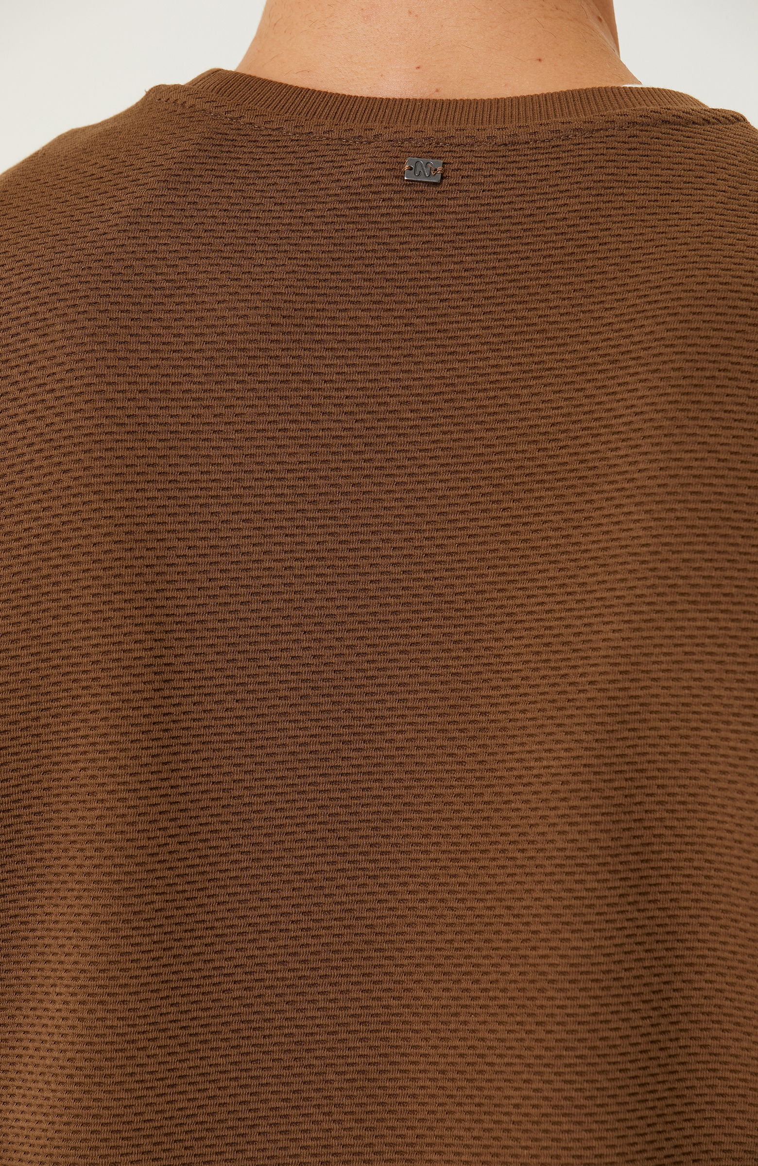 Slim Fit Vizon Jakarlı Sweatshirt