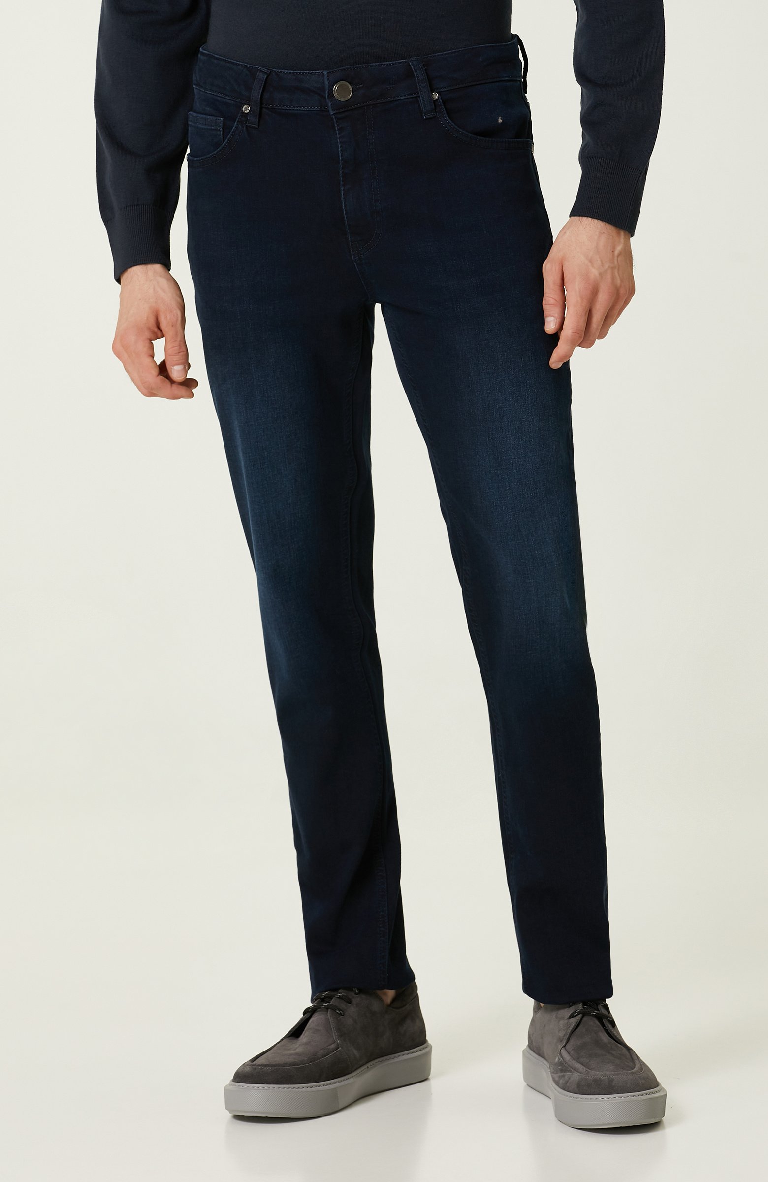 Koyu Lacivert Denim Pantolon