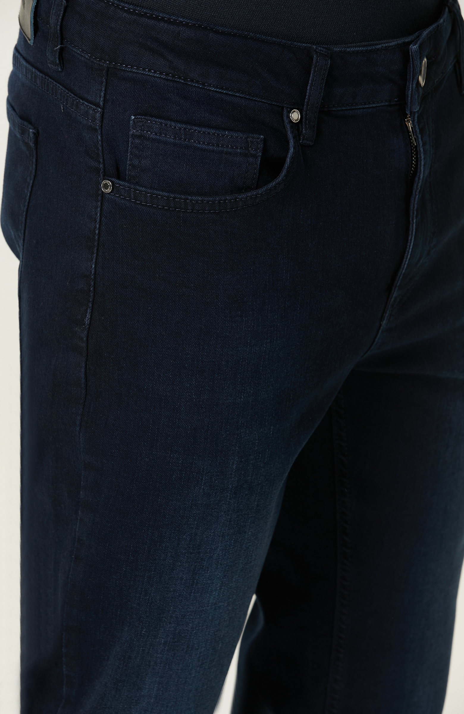 Koyu Lacivert Denim Pantolon