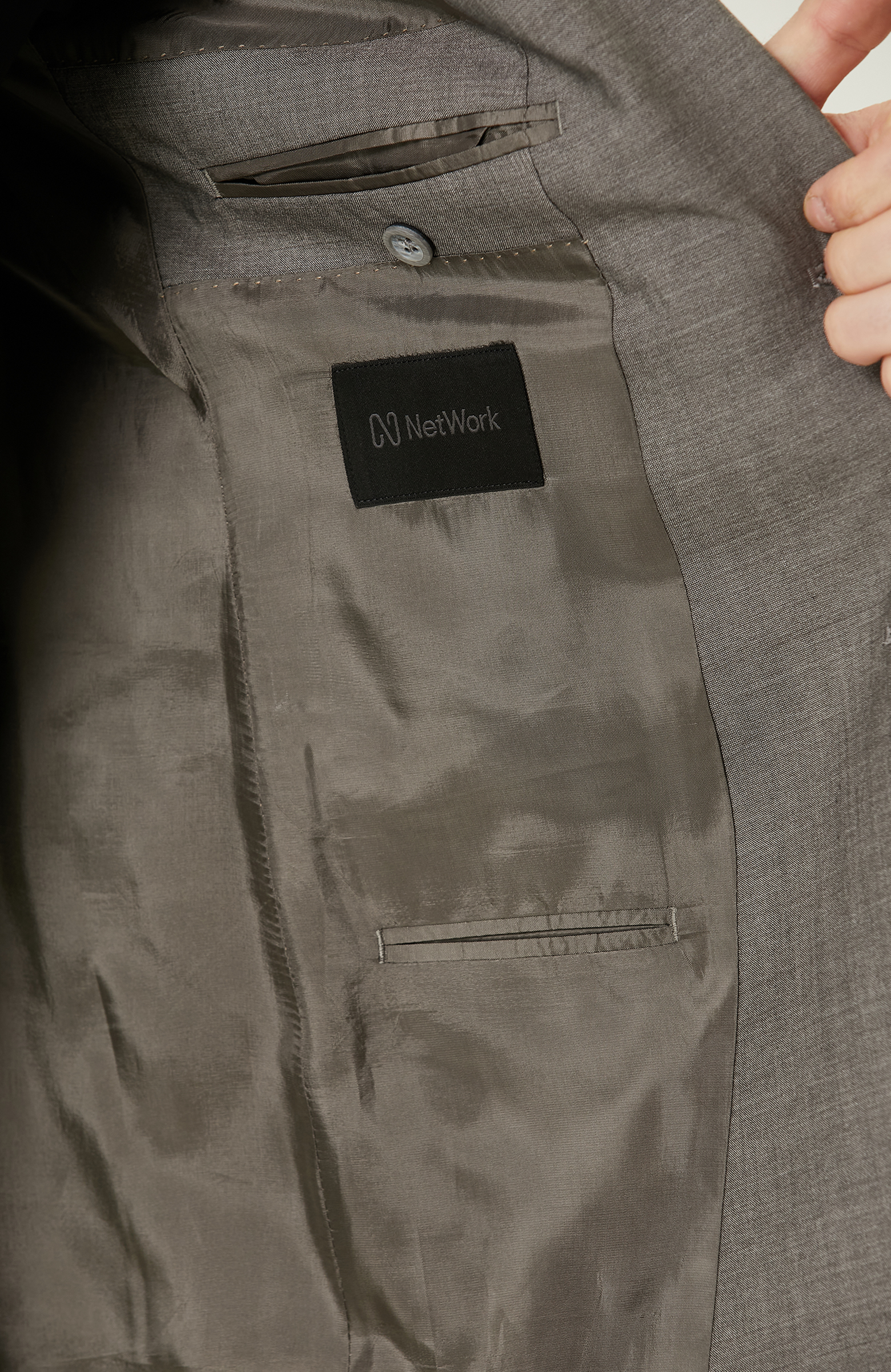 Gri Yün Takım Elbise