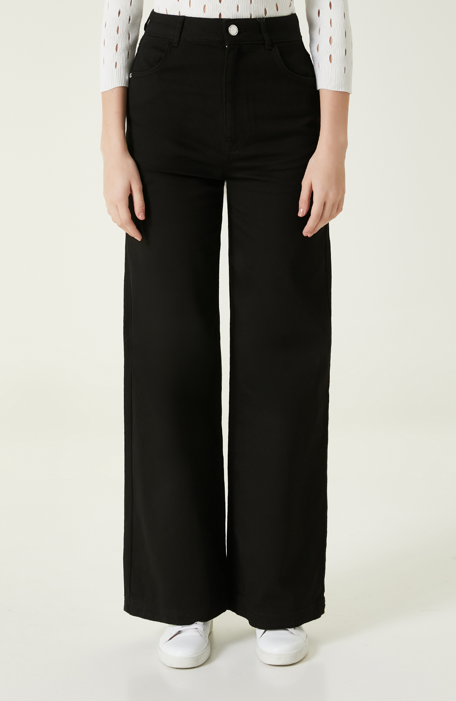 Black Denim Pants