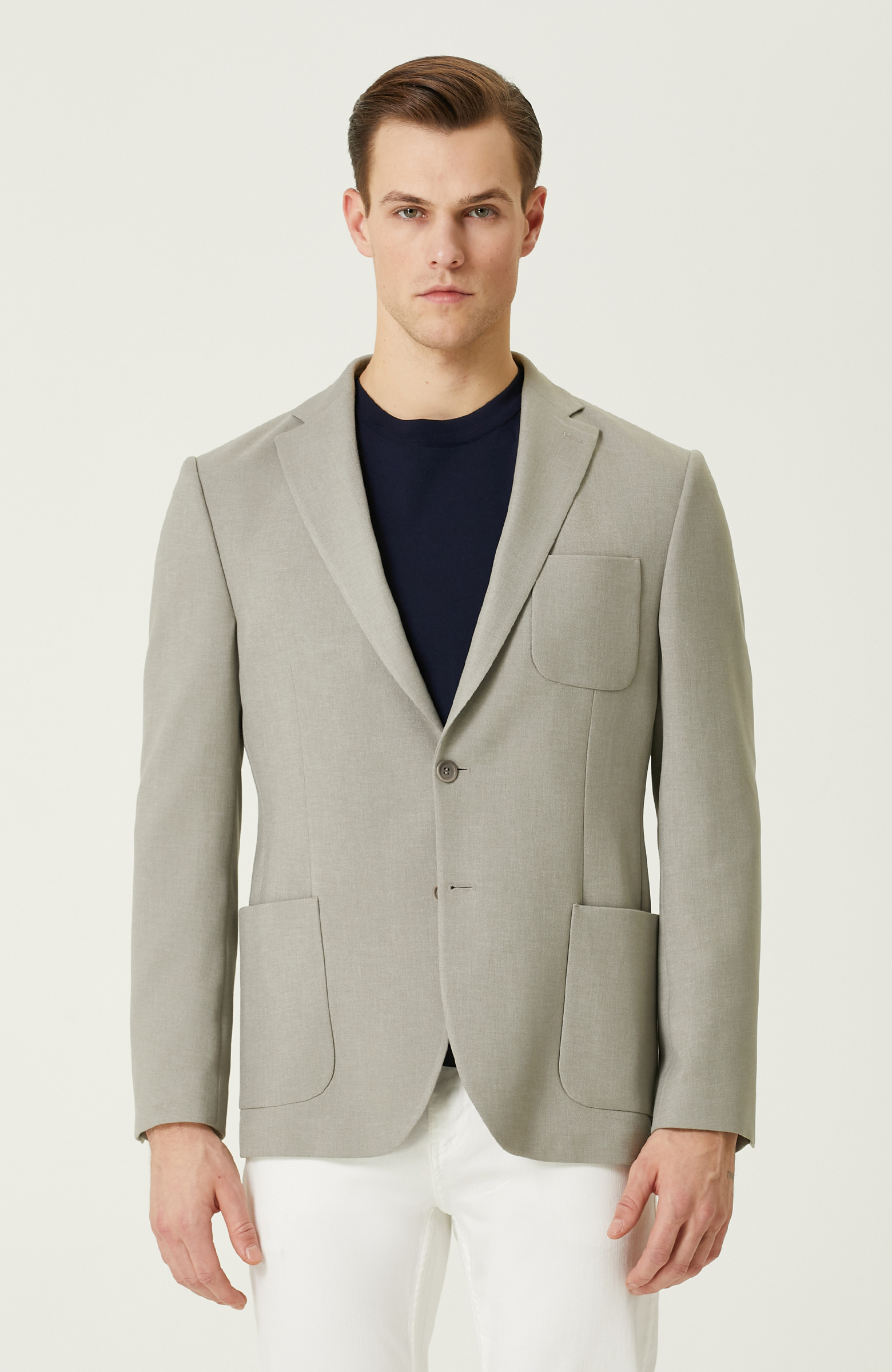 Açık Haki Erkek Ceket