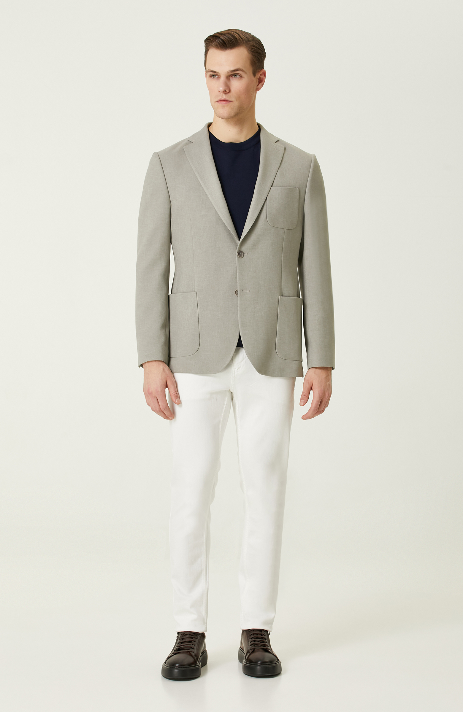 Açık Haki Erkek Ceket