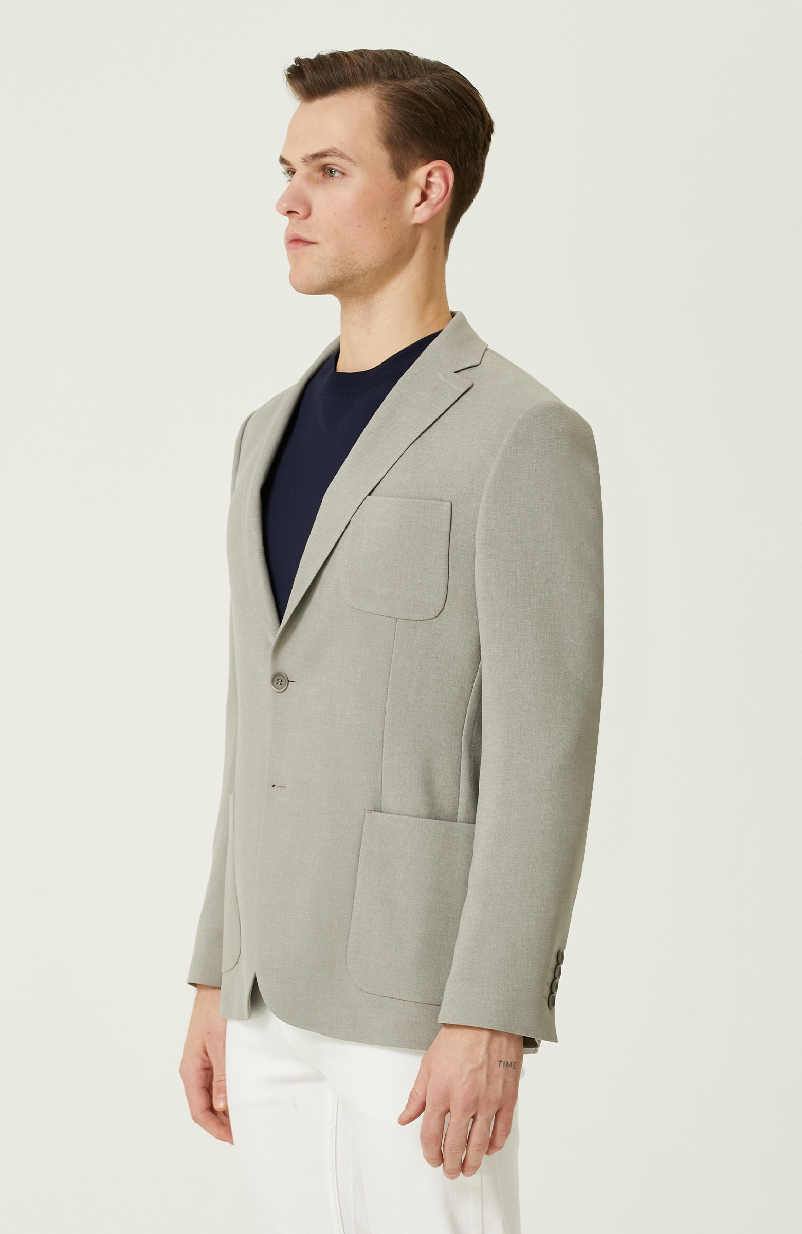 Açık Haki Erkek Ceket