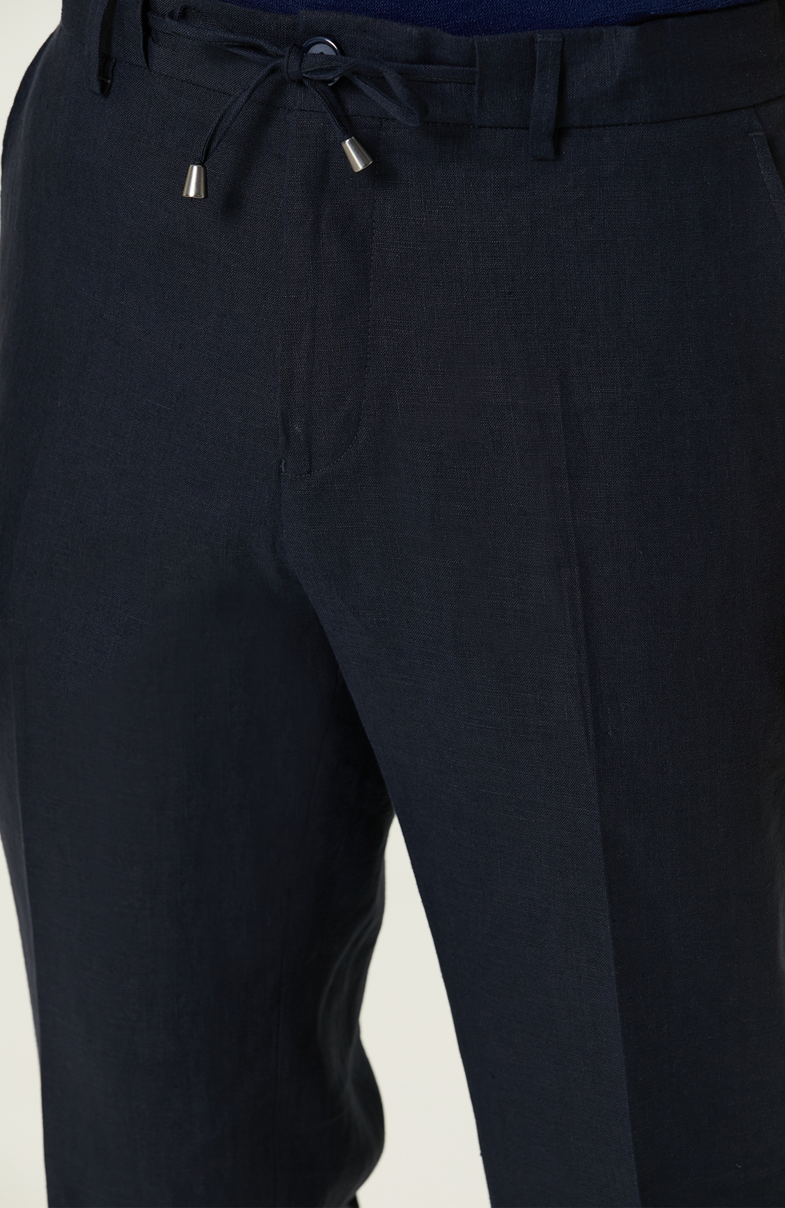 Lacivert Keten Pantolon