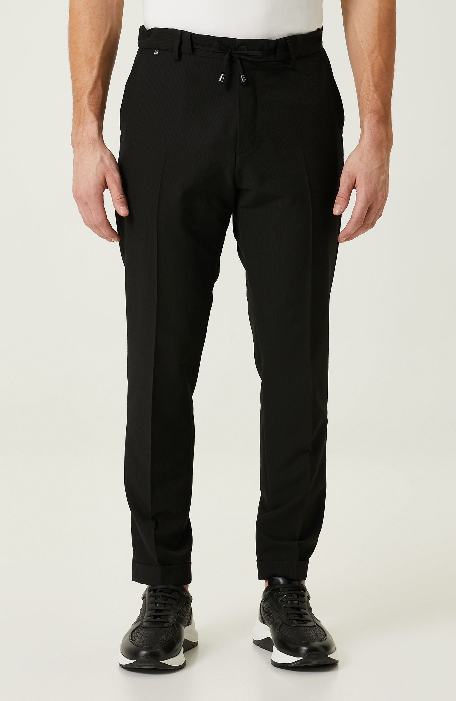N-Tech Siyah Gofreli Pantolon