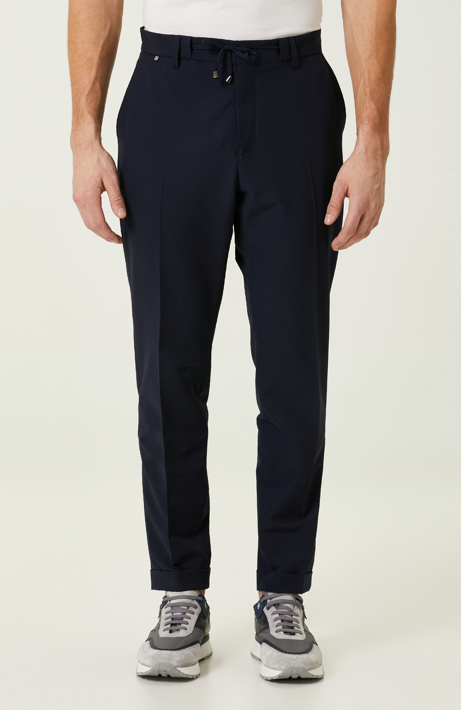 N-Tech Lacivert Gofreli Pantolon