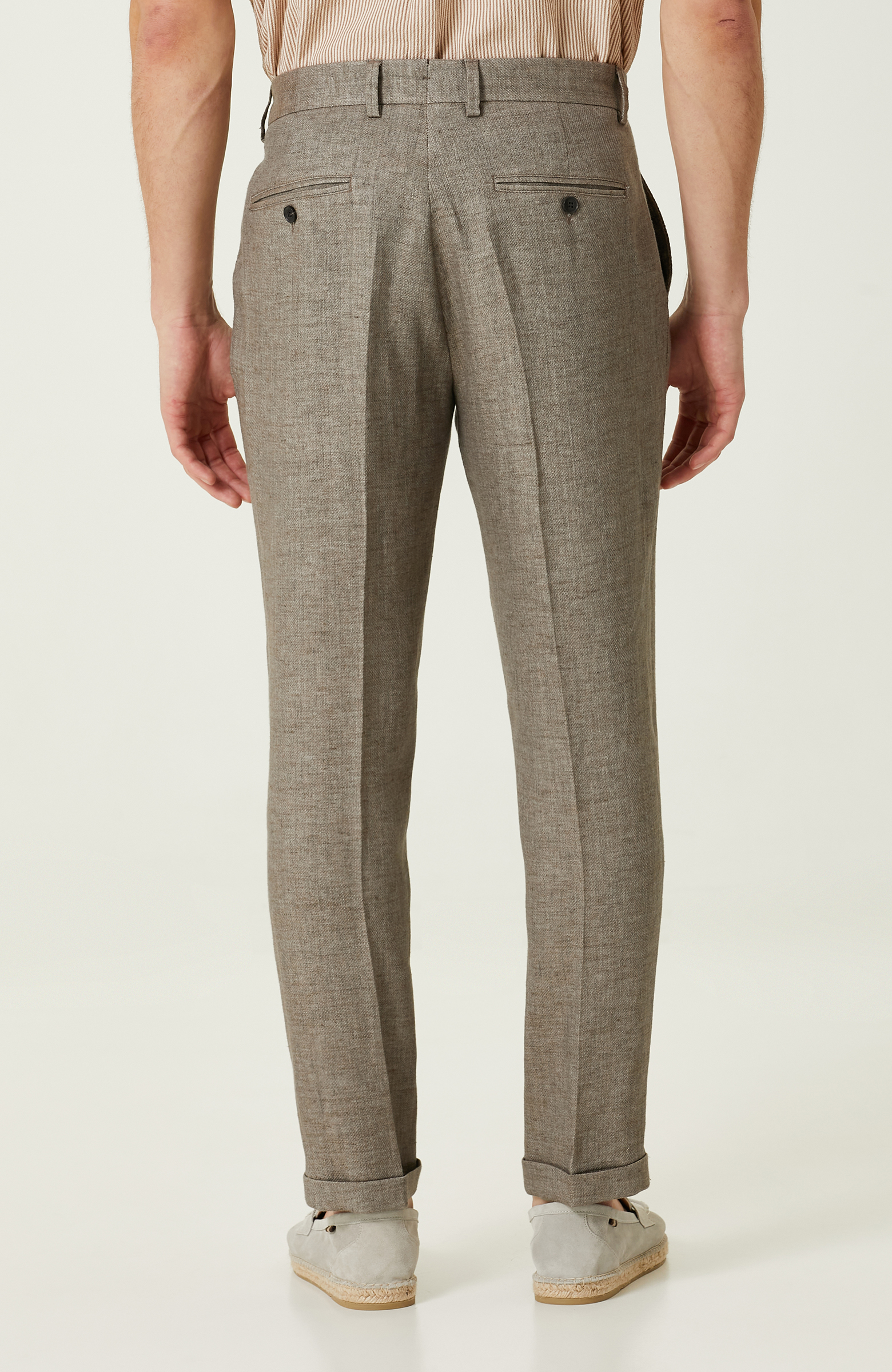 Vizon Keten Karışımlı Pantolon