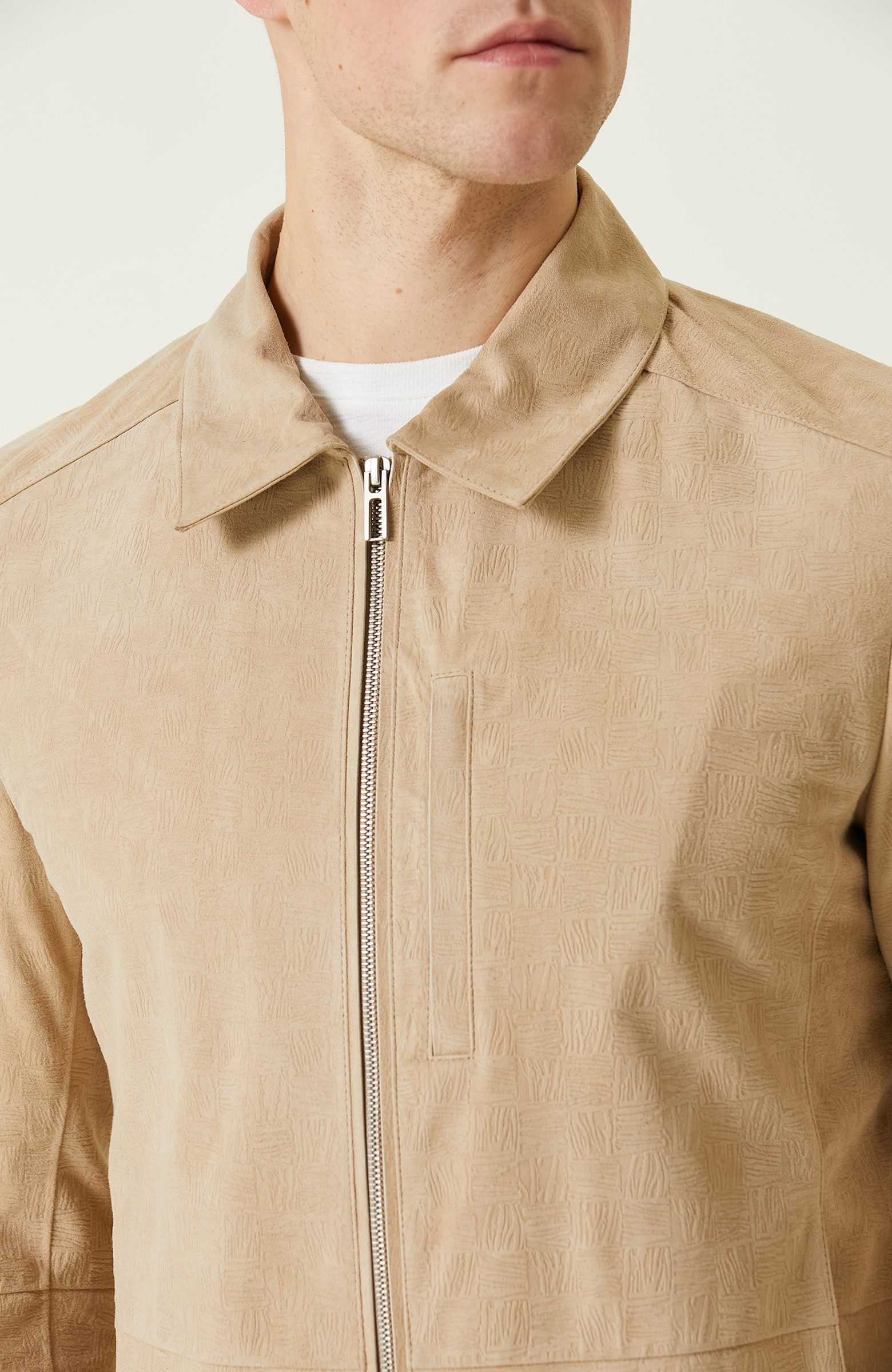  Limited Bej Süet Mont