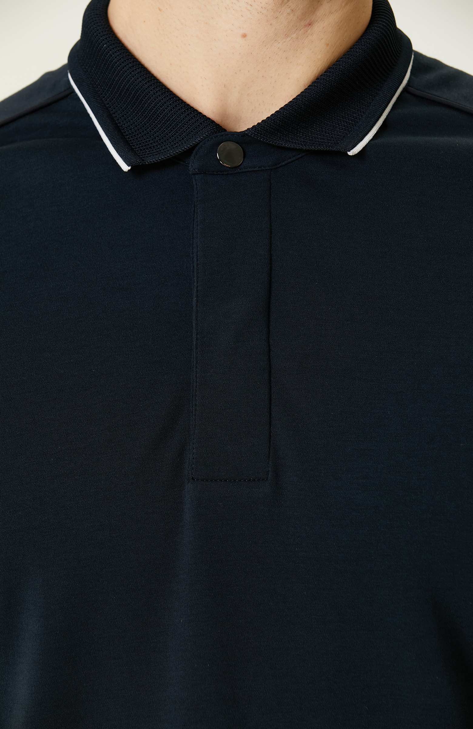  Lacivert Polo Yaka T-Shirt