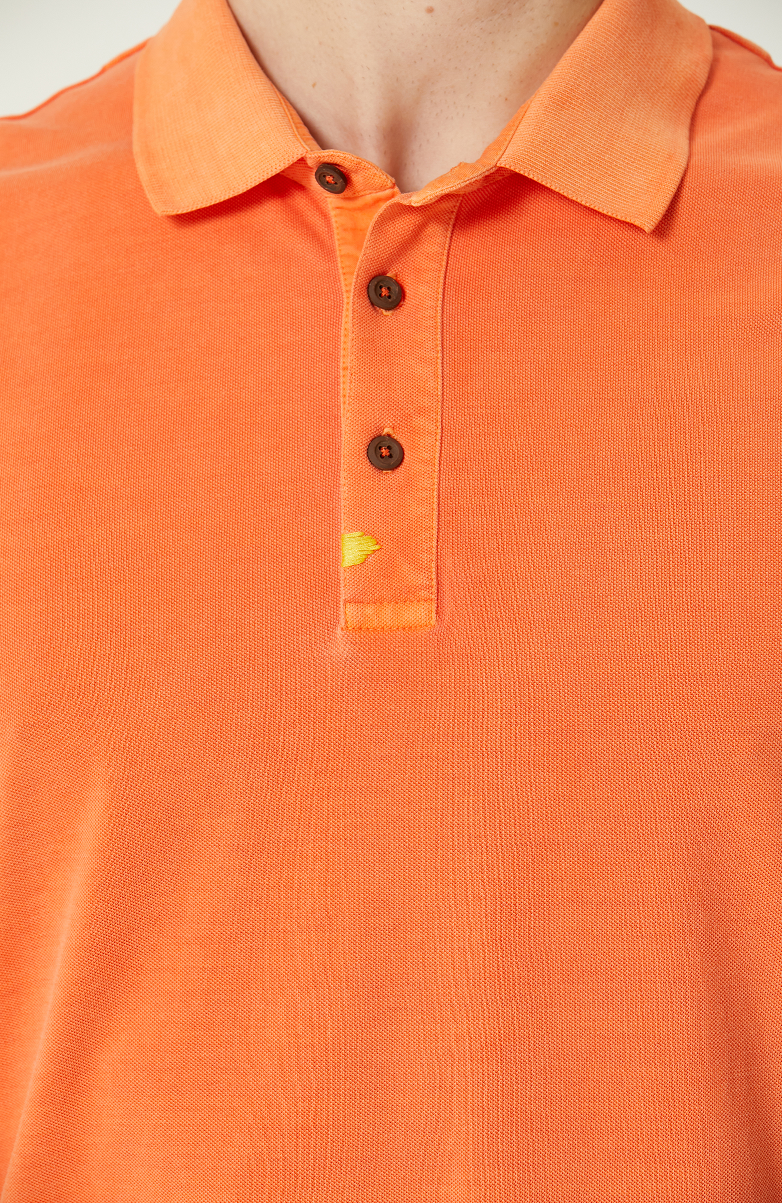 Turuncu Polo Yaka T-Shirt_6