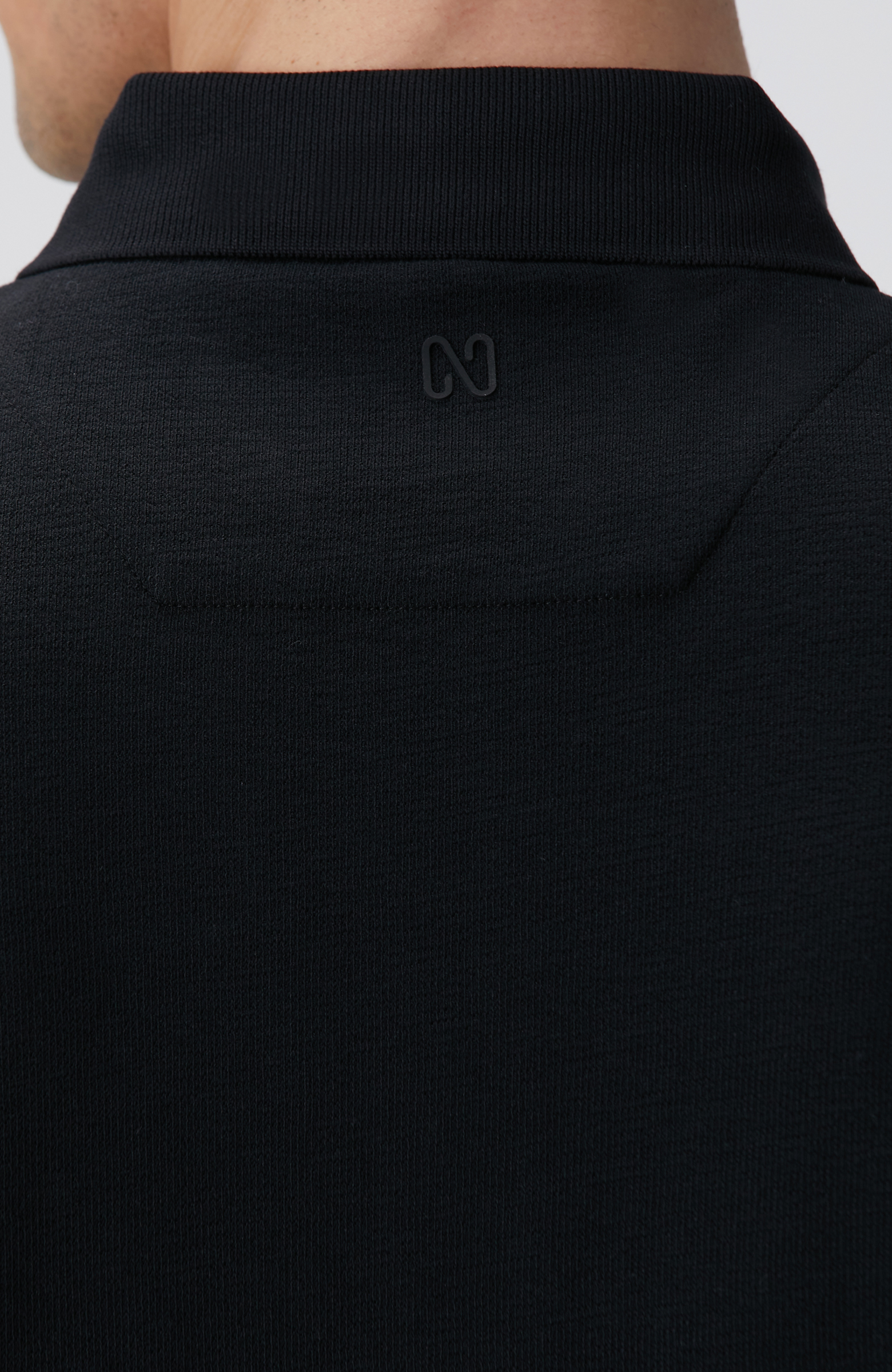 Siyah Polo Yaka T-shirt