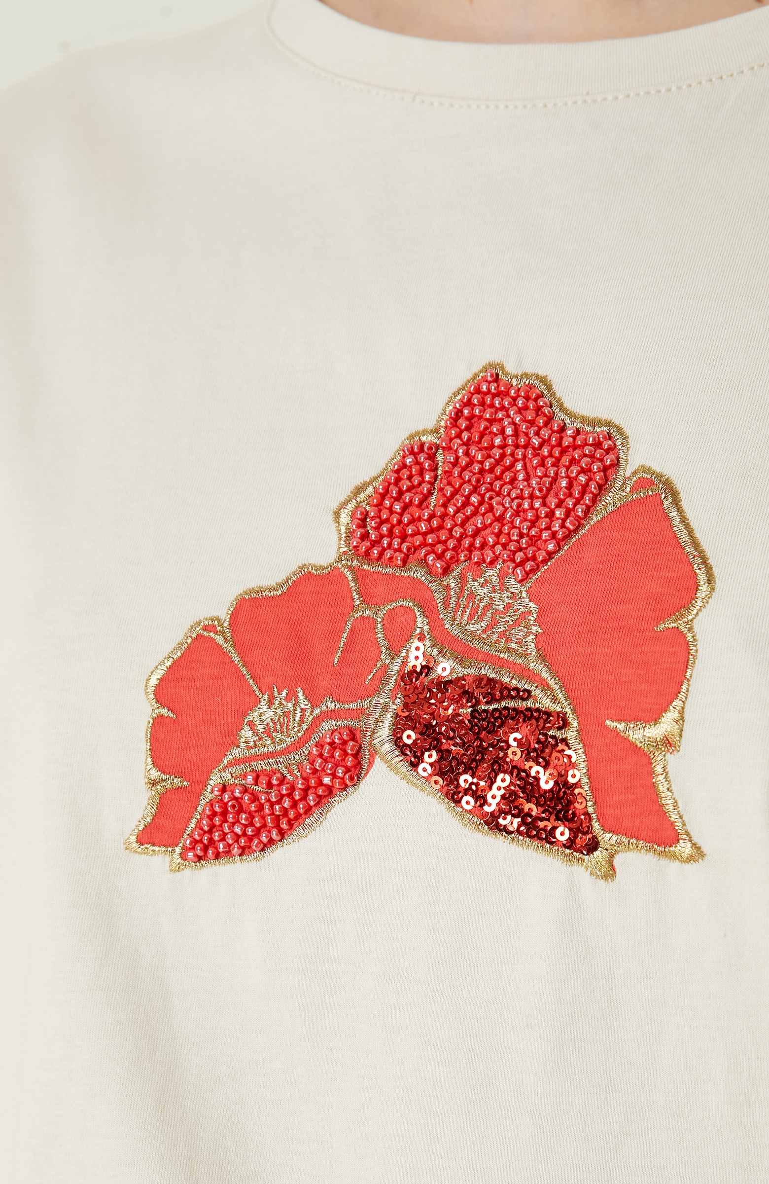  Taş Baskılı T-Shirt