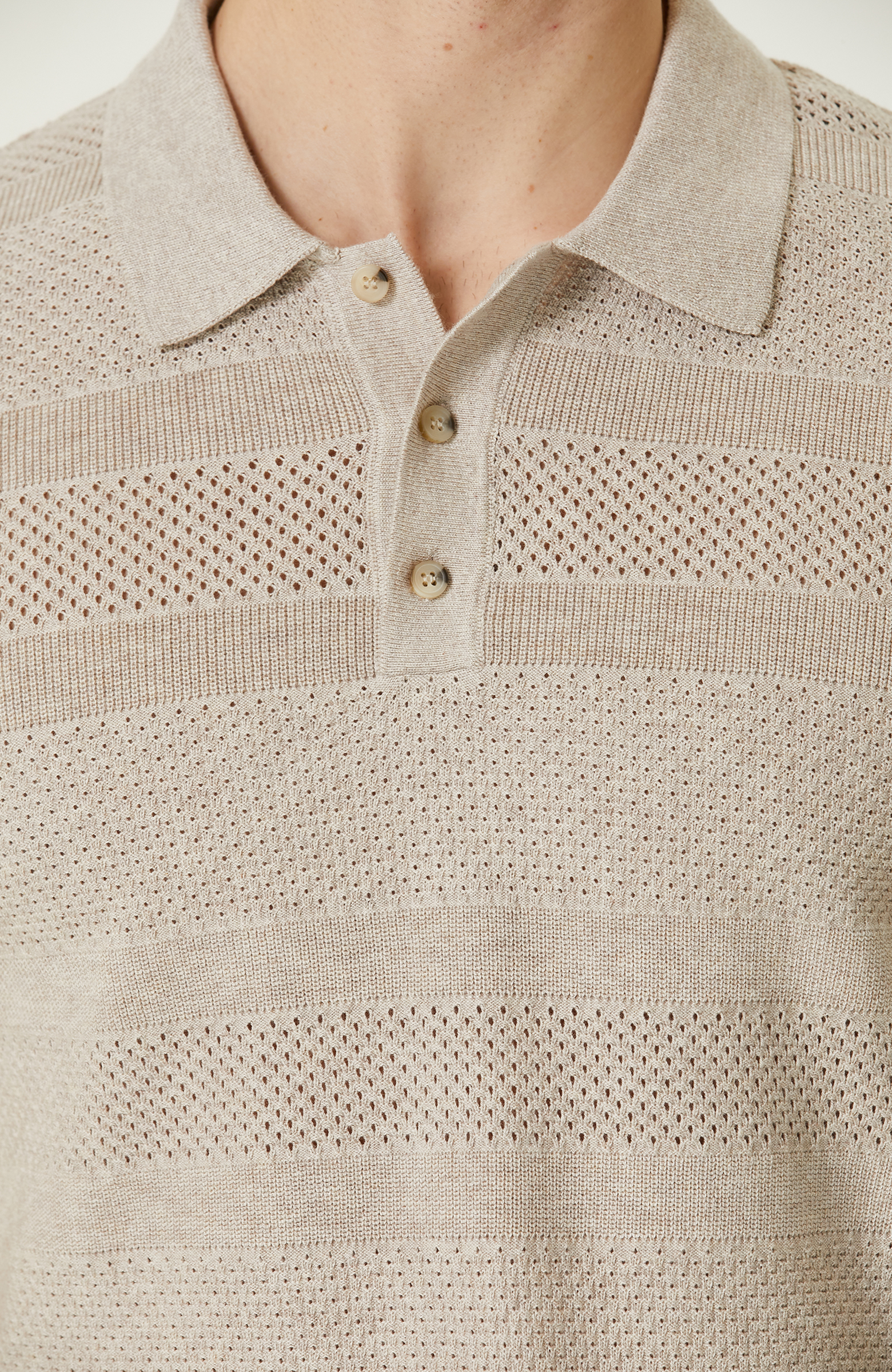 Naturel Polo Yaka Kazak