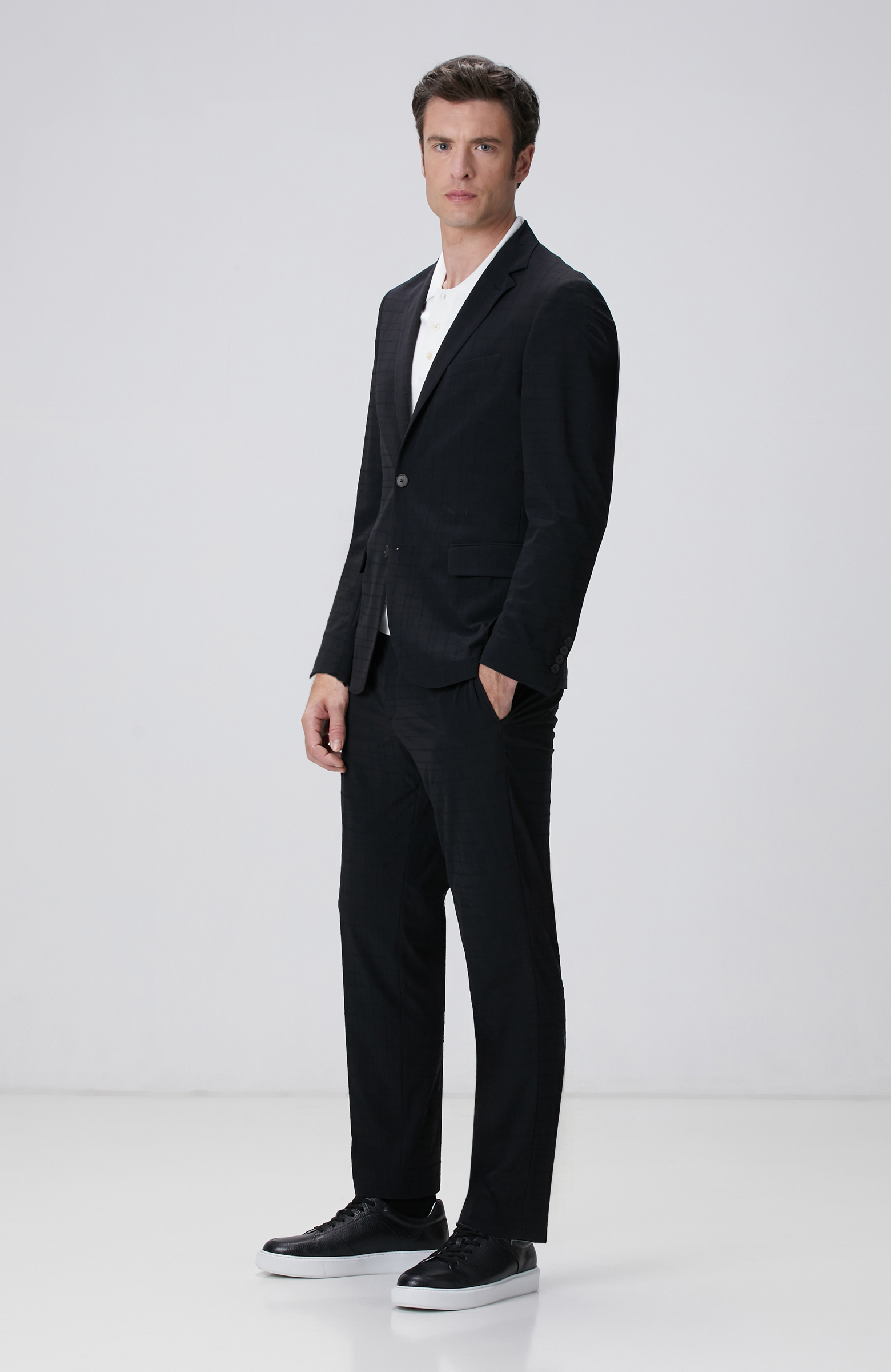 Kırık Beyaz Polo Yaka Triko