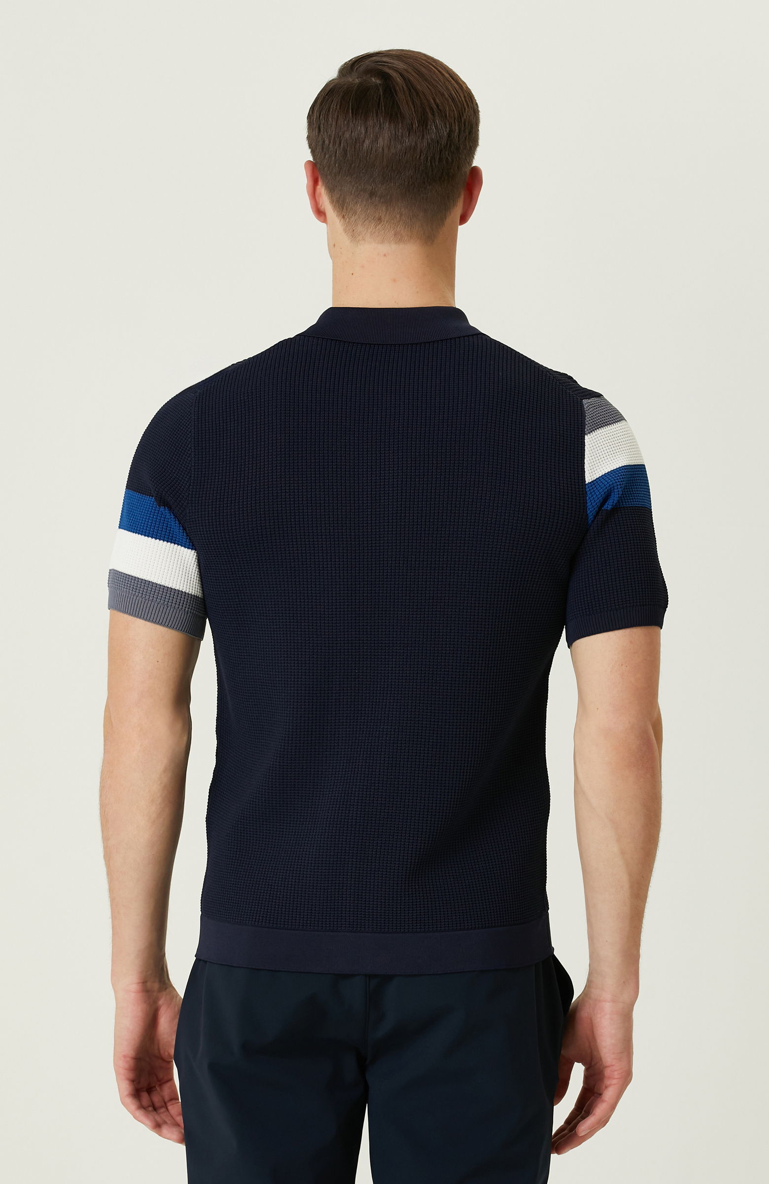  Lacivert Triko Gömlek