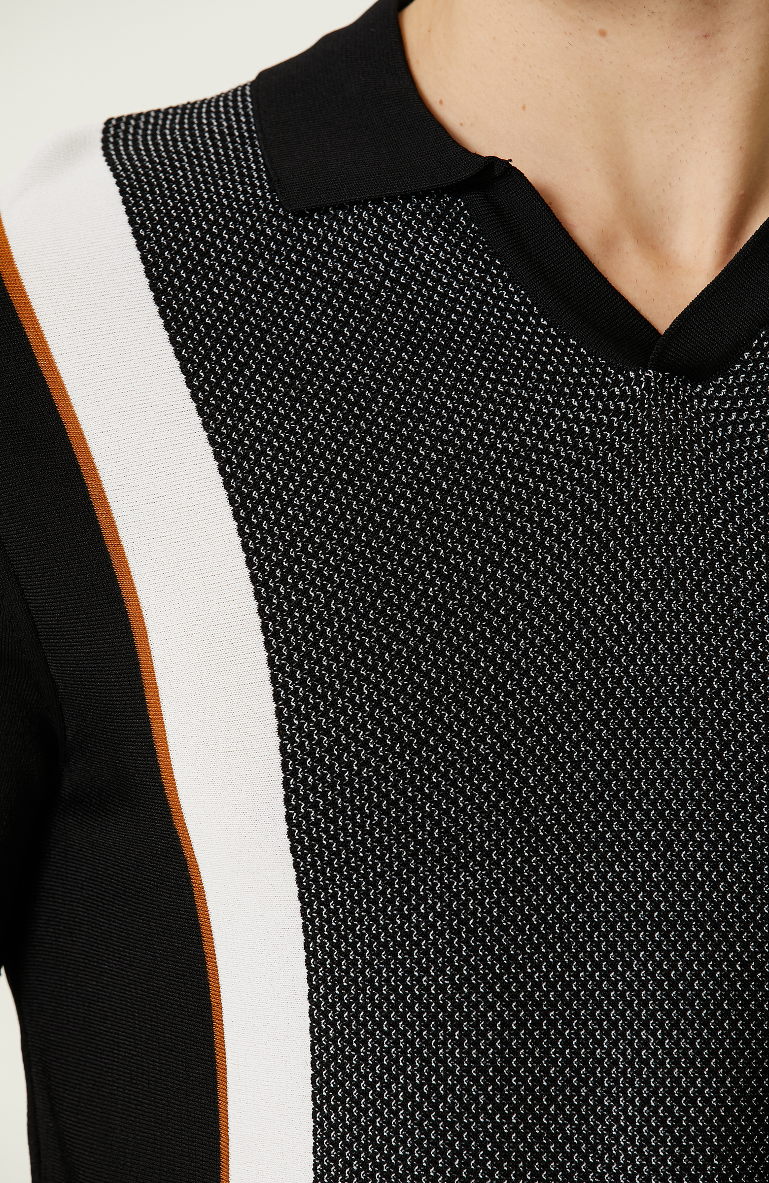  Siyah Polo Yaka T-Shirt