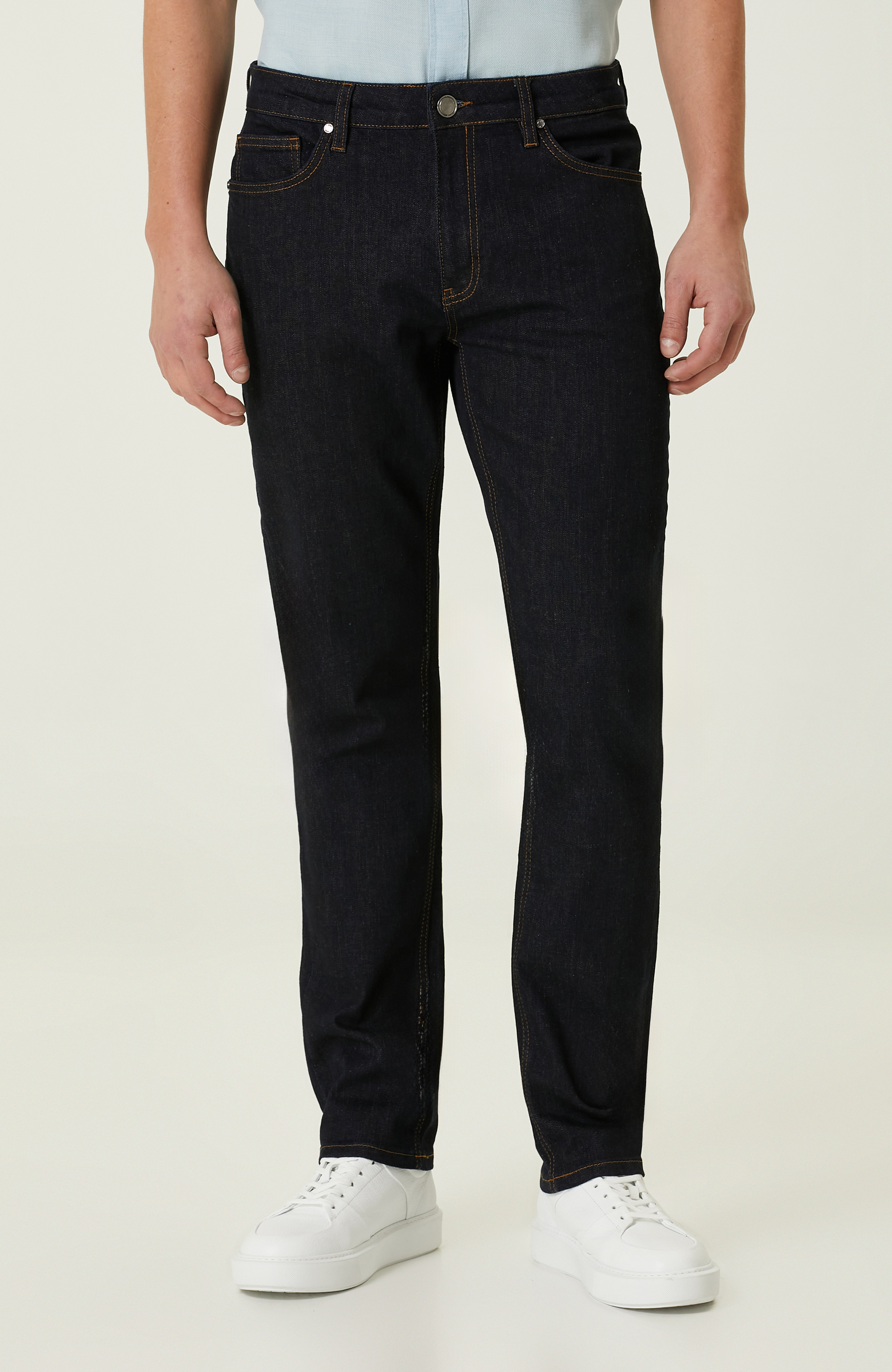 Lacivert Denim Pantolon