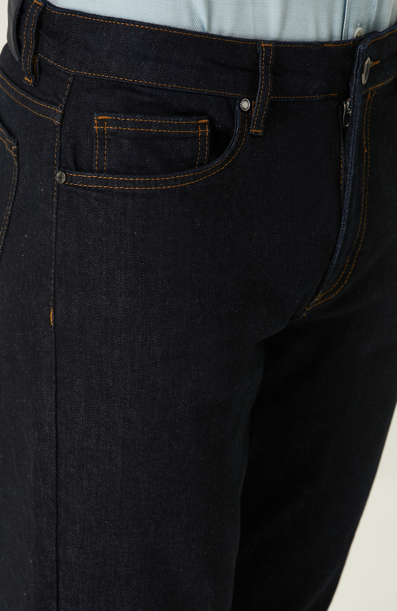 Lacivert Denim Pantolon