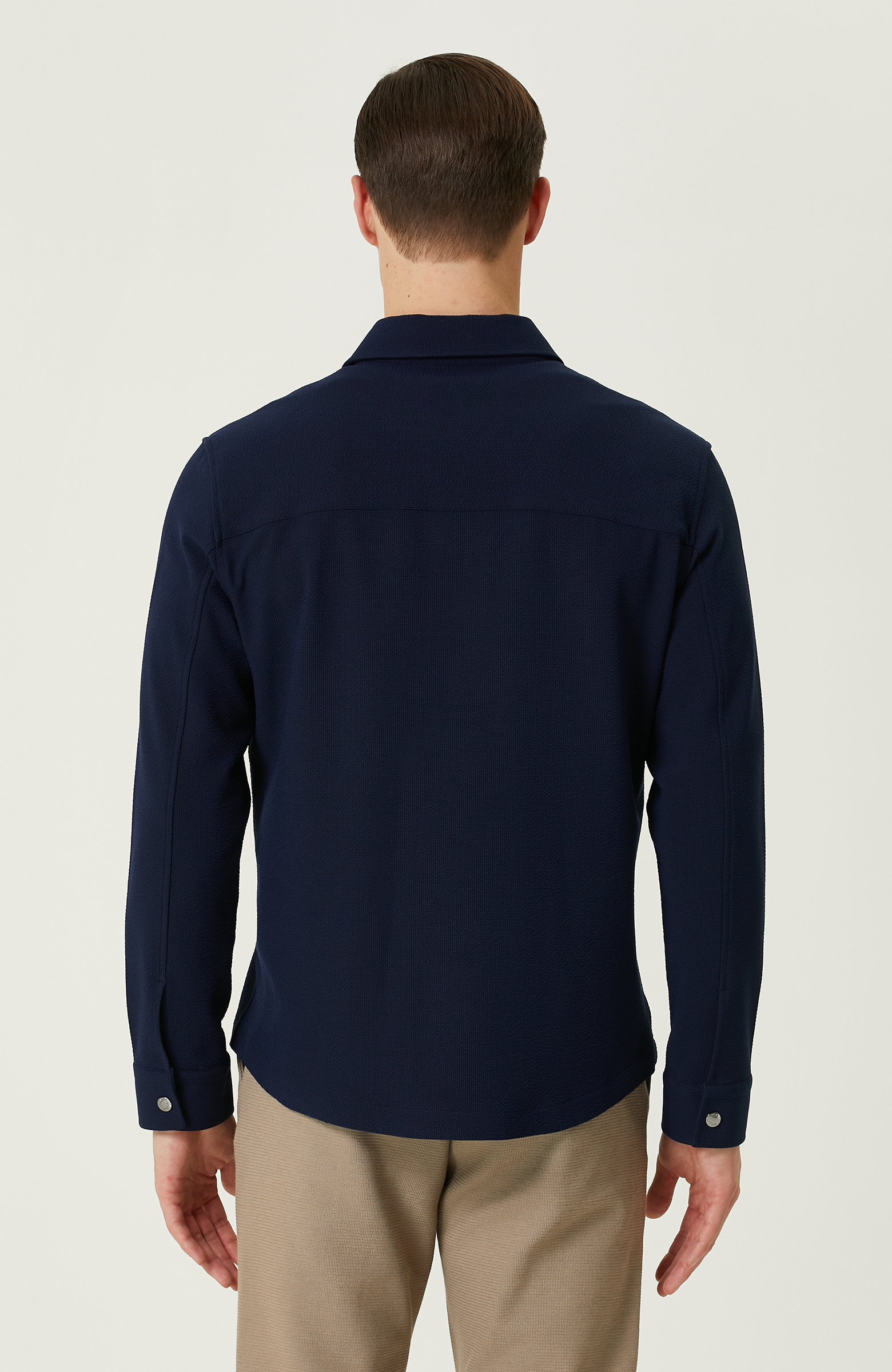 Lacivert Dış Gömlek