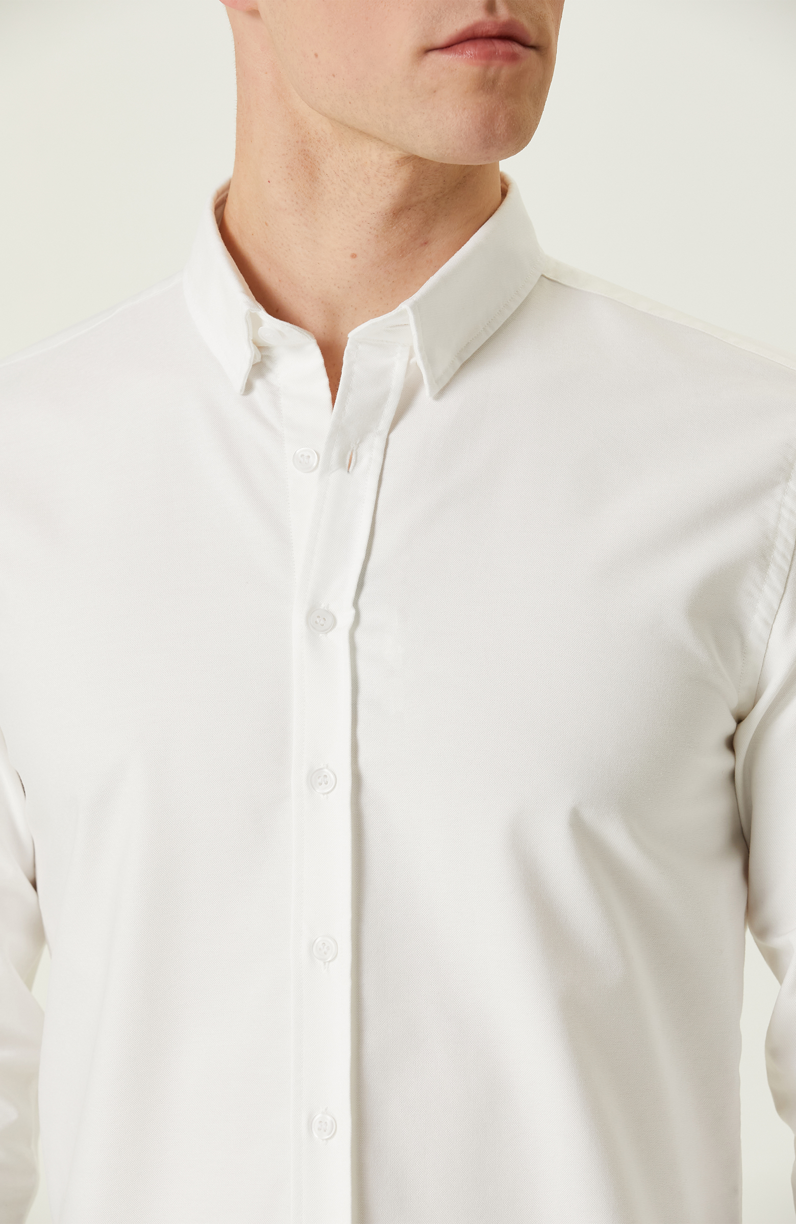 Beyaz Oxford Gömlek