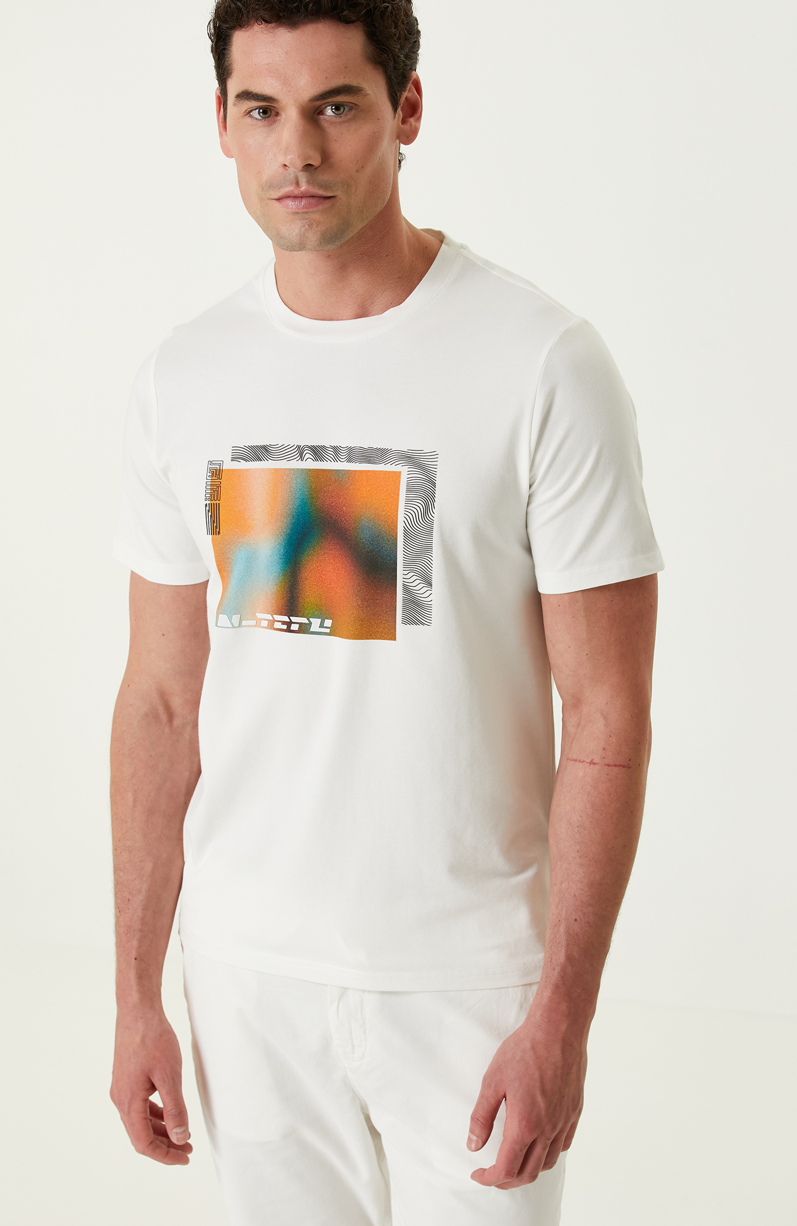 N-Tech Ekru T-shirt_1