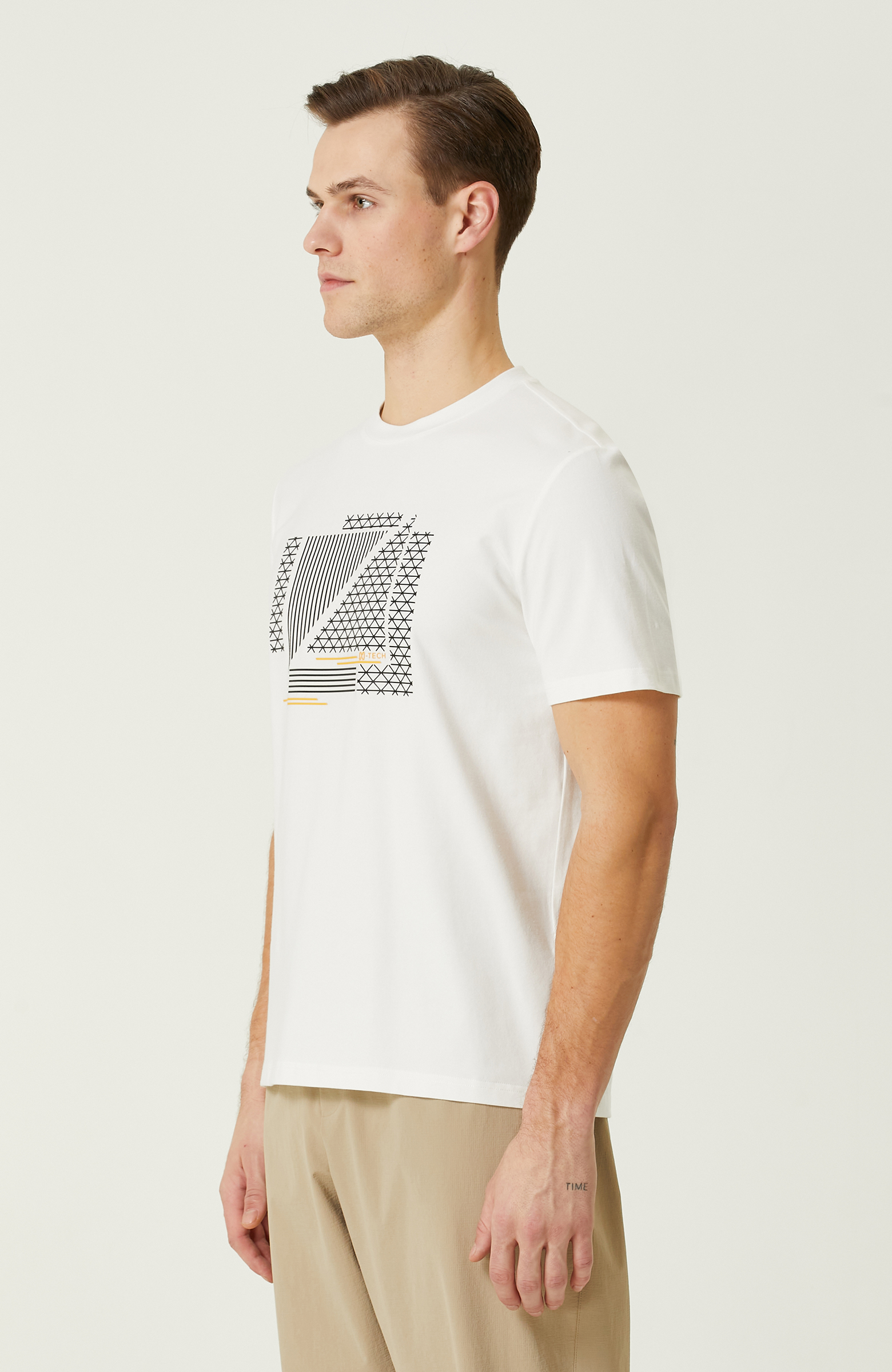 N-Tech Ekru T-Shirt_3