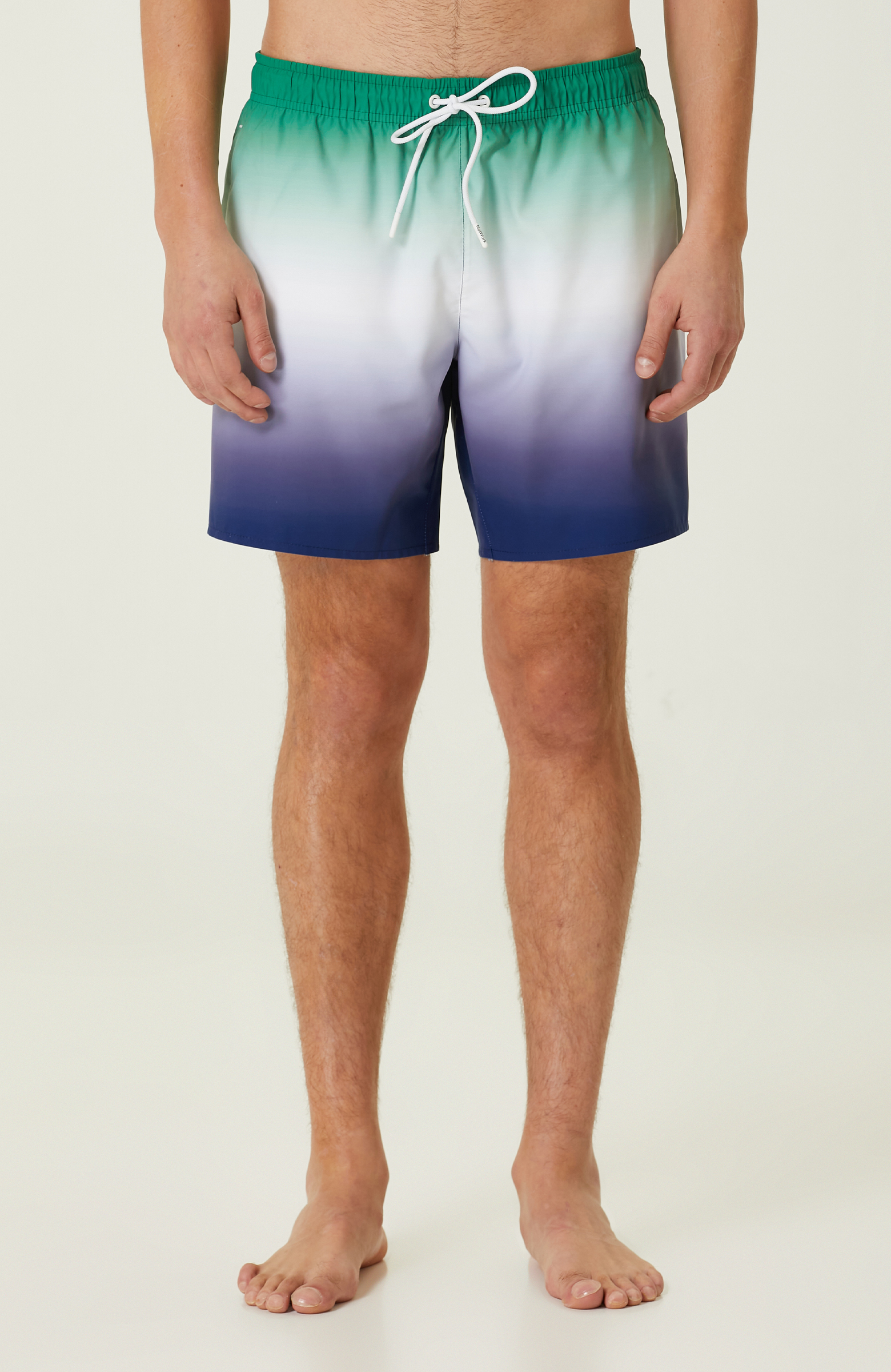 Yeşil Beyaz Degradeli Mayo