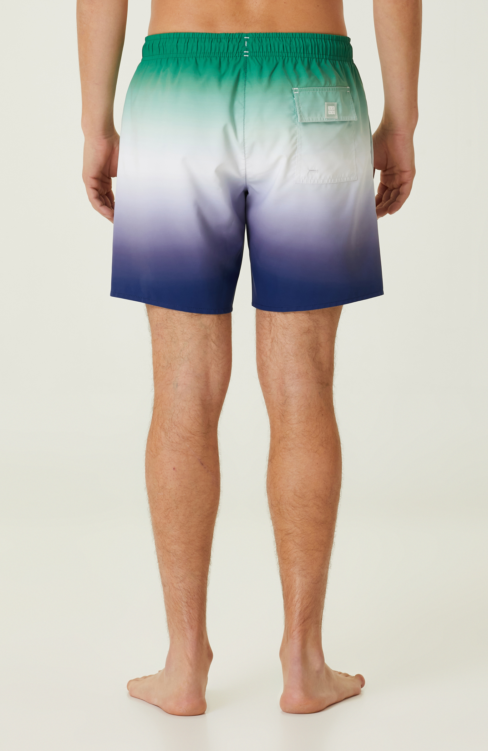 Yeşil Beyaz Degradeli Mayo