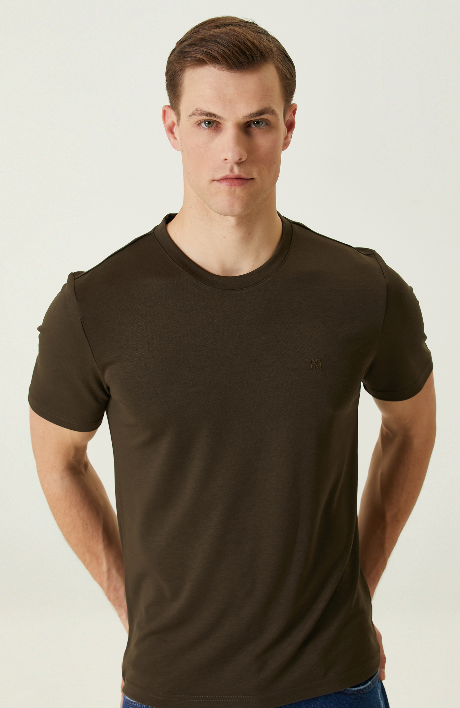 Haki Basic T-shirt_1