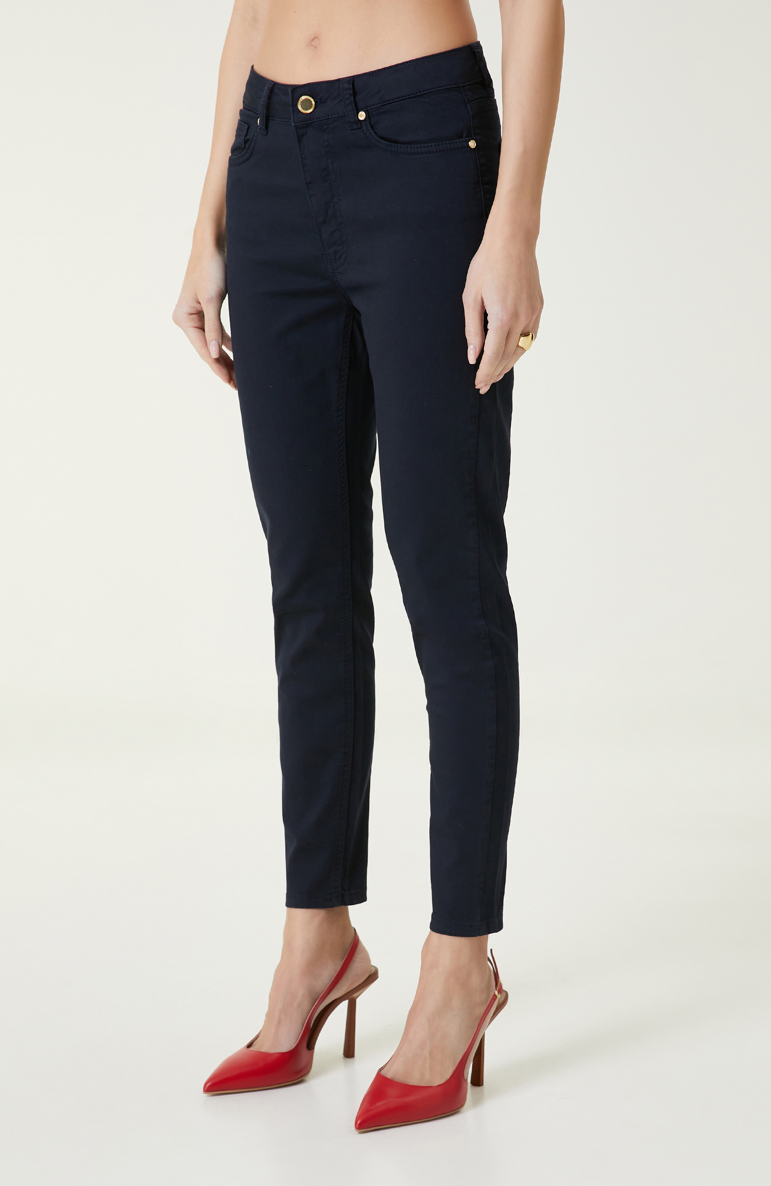 Lacivert Casual Pantolon