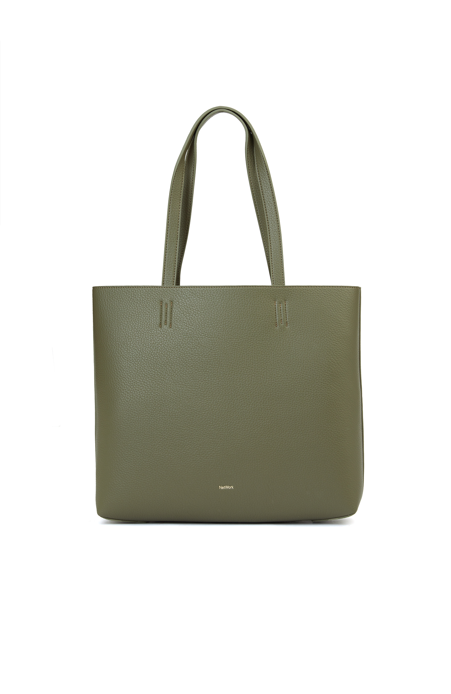 Bej Haki Çift Taraflı Kadın Çanta