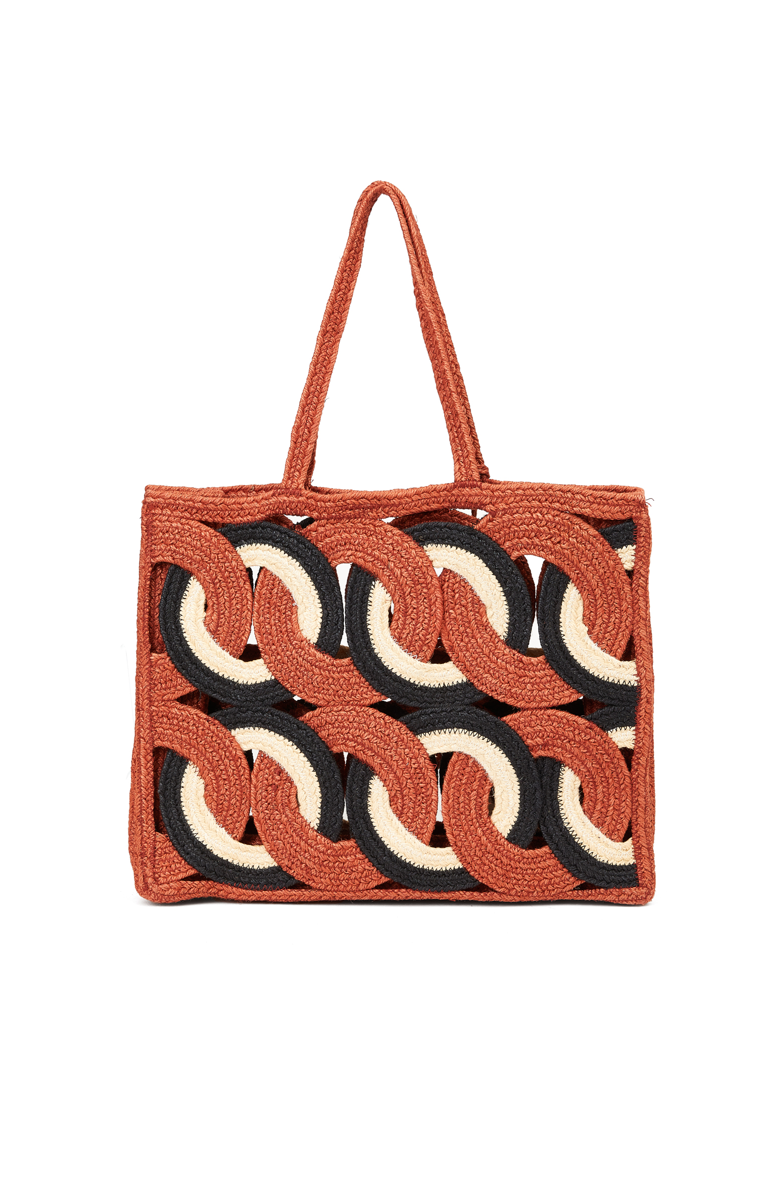 Tarçın Desenli Kadın Omuz Çantası